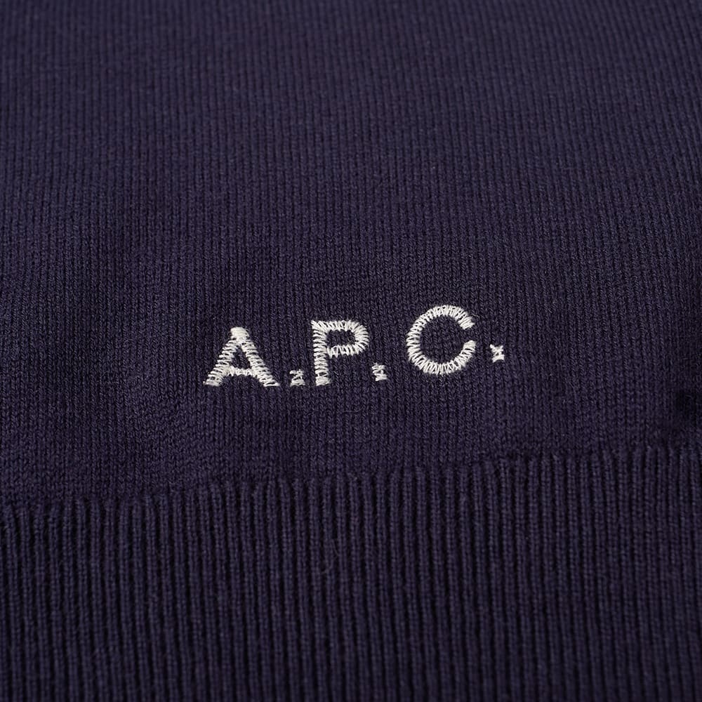 A.P.C. Kit Logo Crew Knit - 2