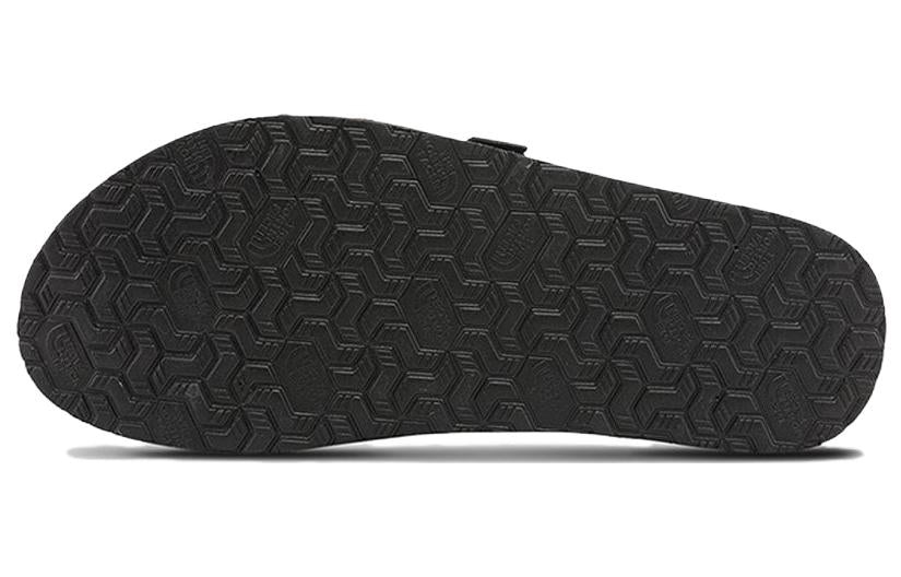 (WMNS) THE NORTH FACE Trekking Base Camp Strap Slides 'Black Red' 819W-IH7 - 5