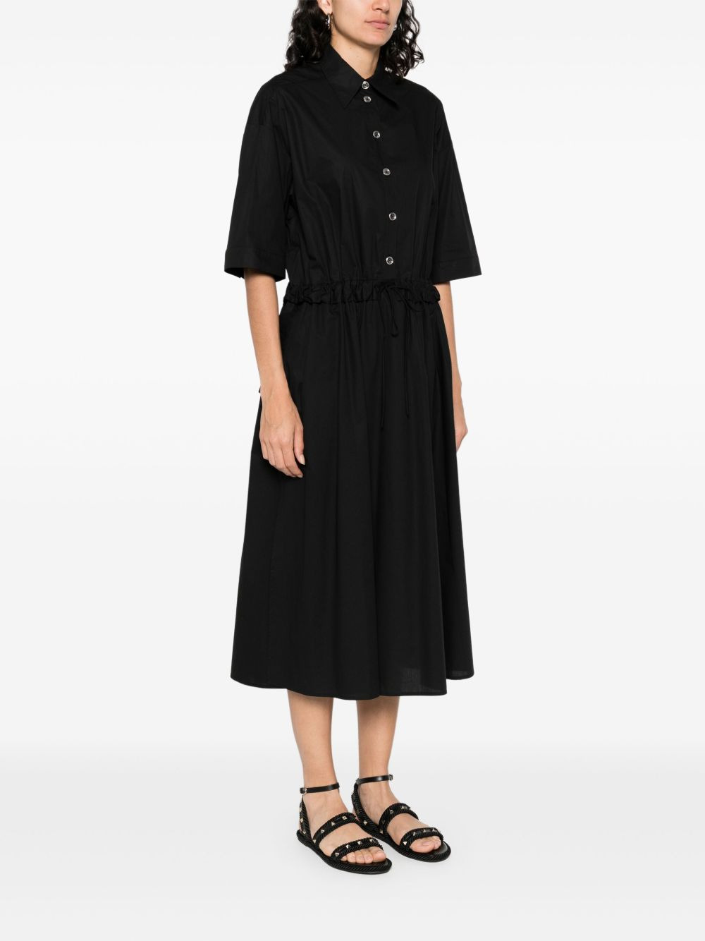 cotton midi dress - 3