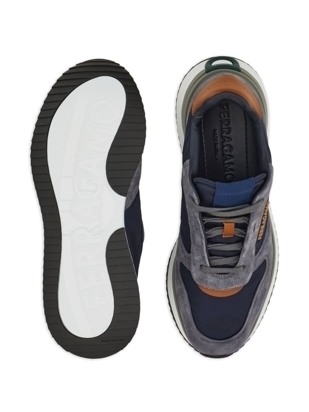 suede leather sneakers - 3