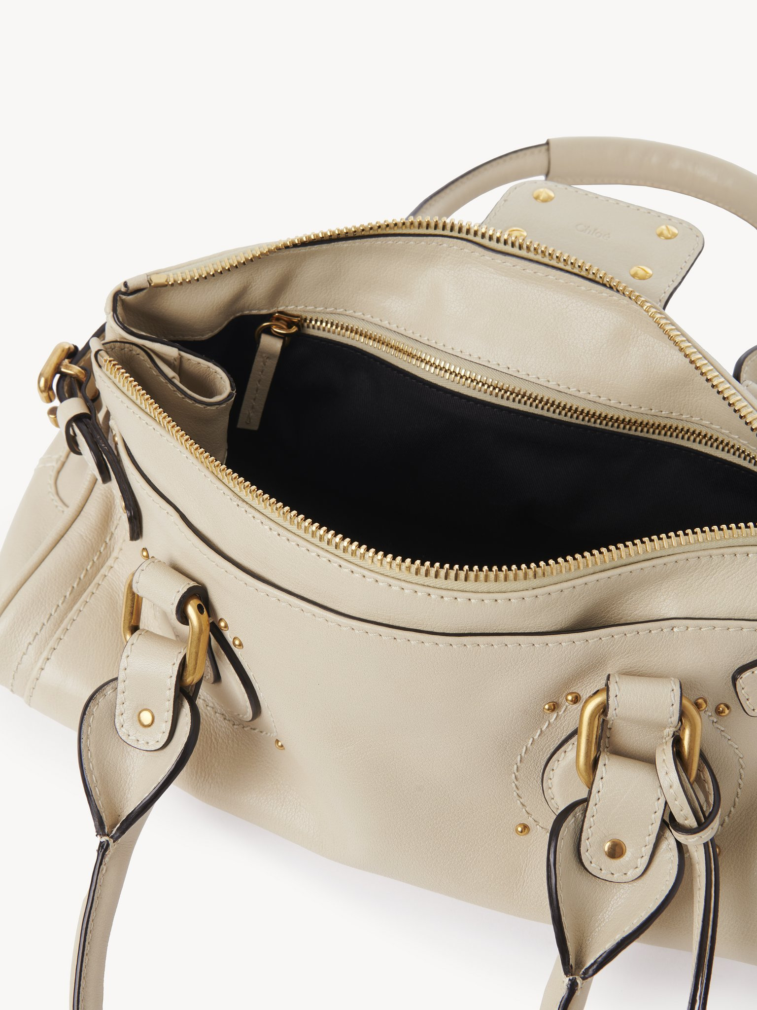 PADDINGTON BAG IN GRAINED LEATHER - 5
