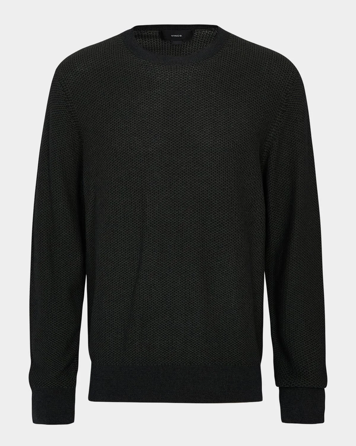 Men's Geometric Jacquard Sweater - 1