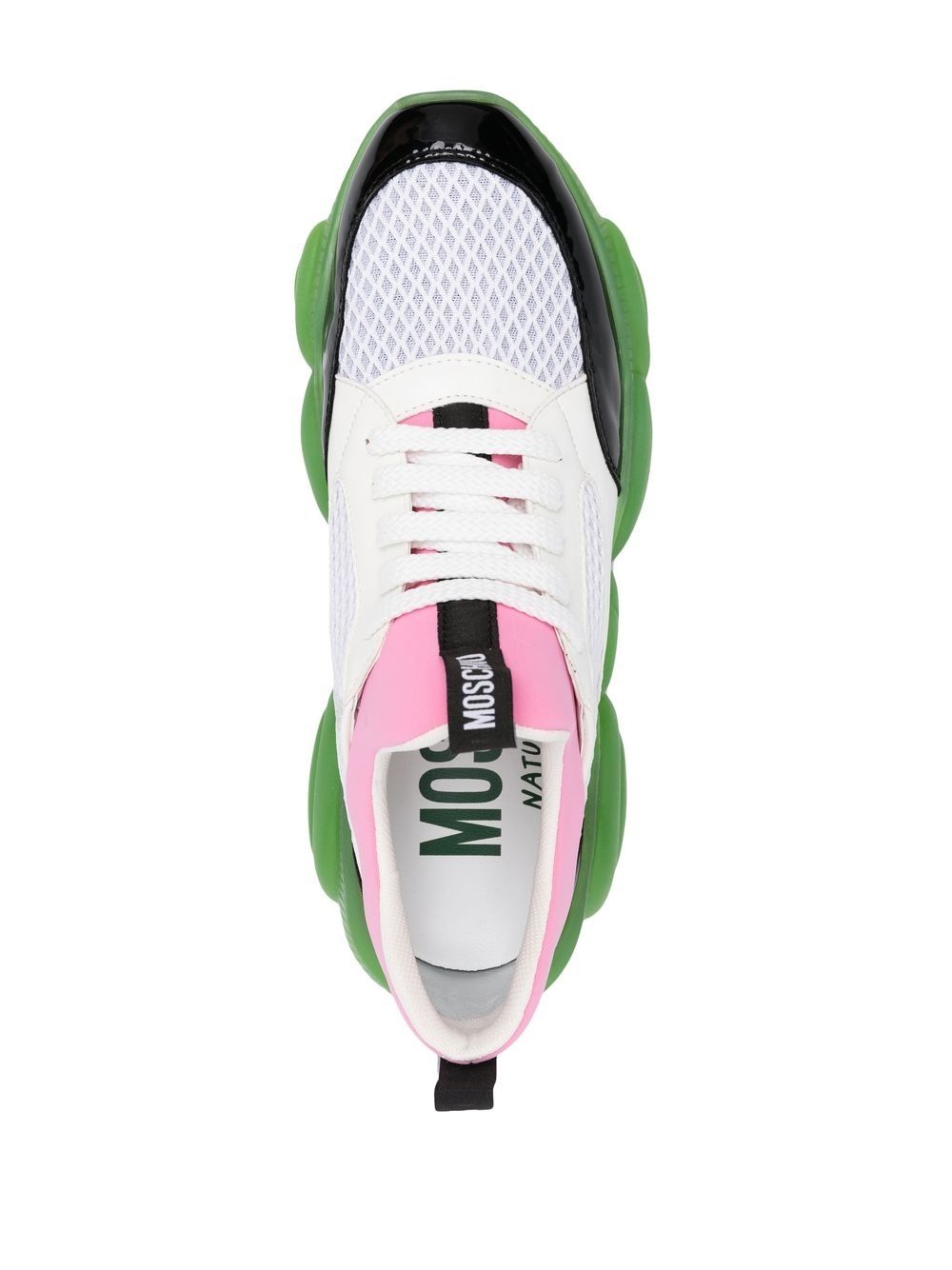 bubble-sole low-top sneakers - 4