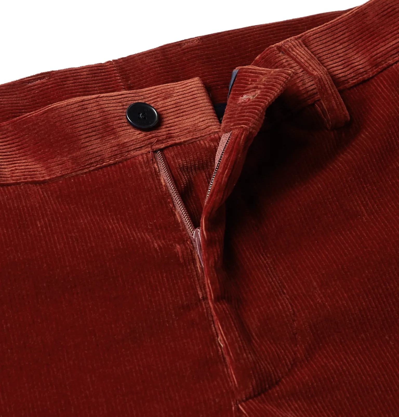 Slim-Fit Stretch-Cotton Corduroy Trousers - 3