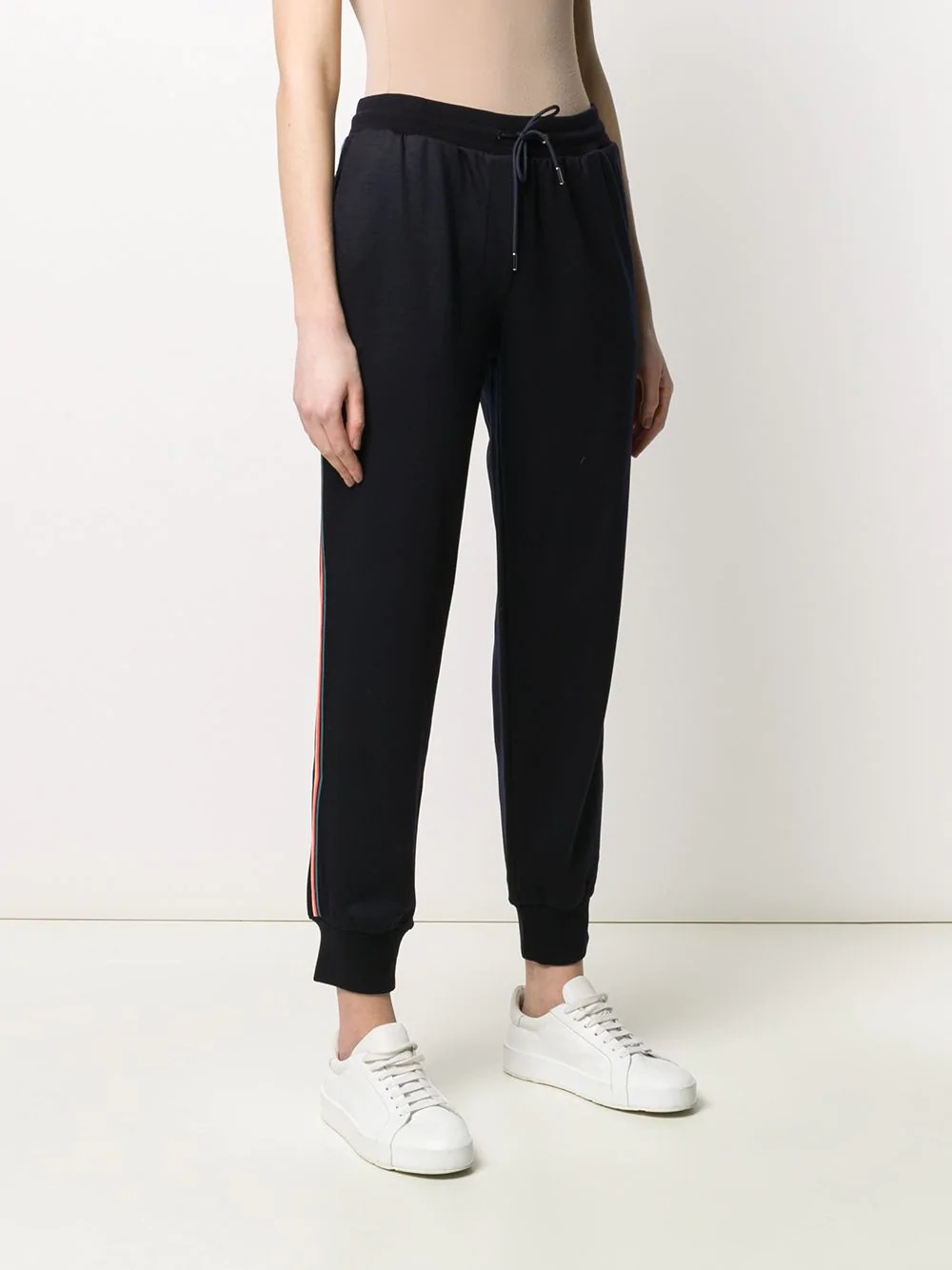 drawstring track pants - 3