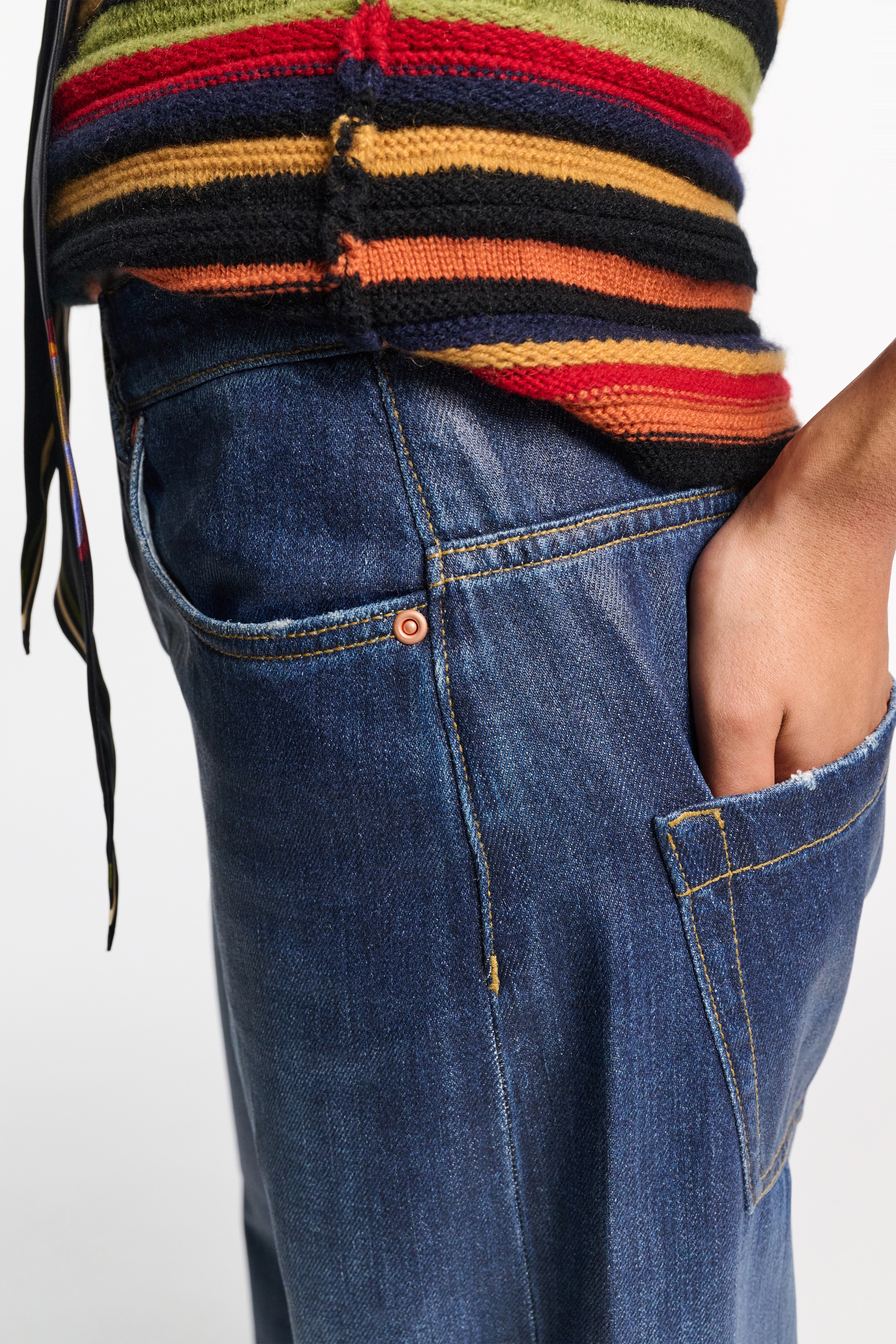 DENIM ROMANCE pants - 6