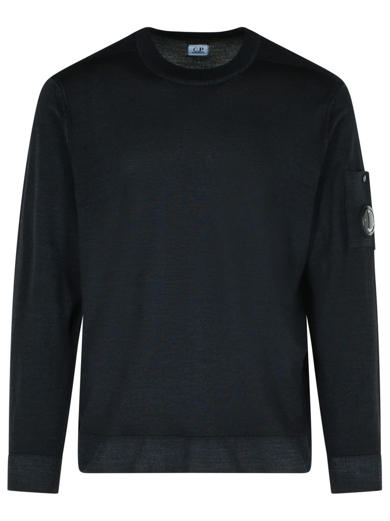 C.P. Company Black Wool Sweater Men - 1