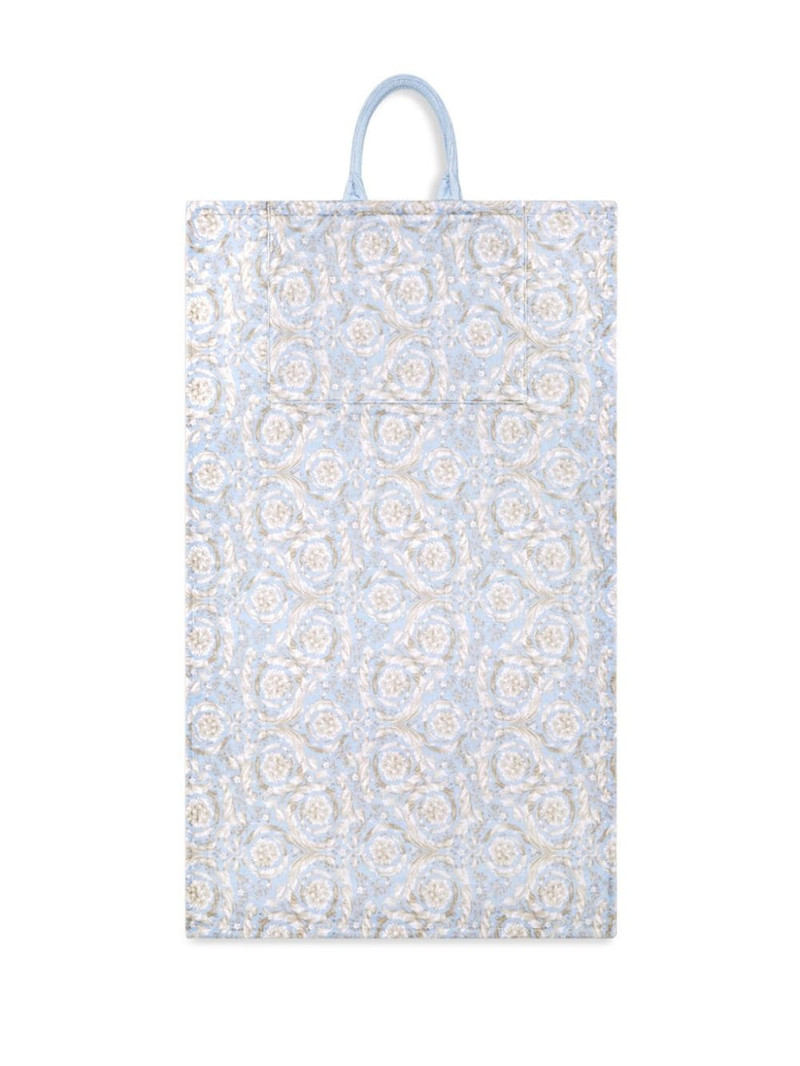 VERSACE Barocco terry.towelling tote bag outlook
