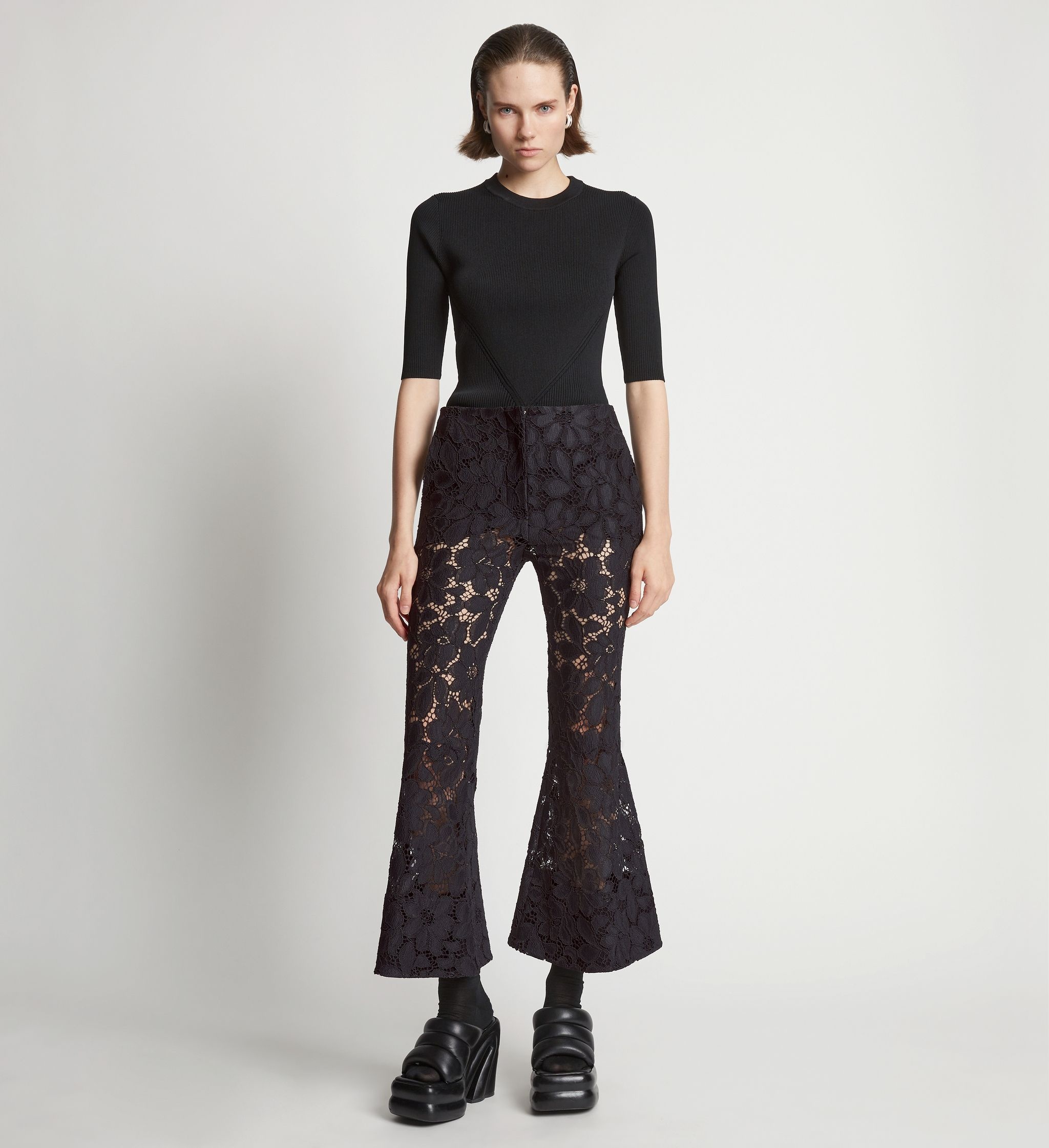 Lace Suiting Pant - 2