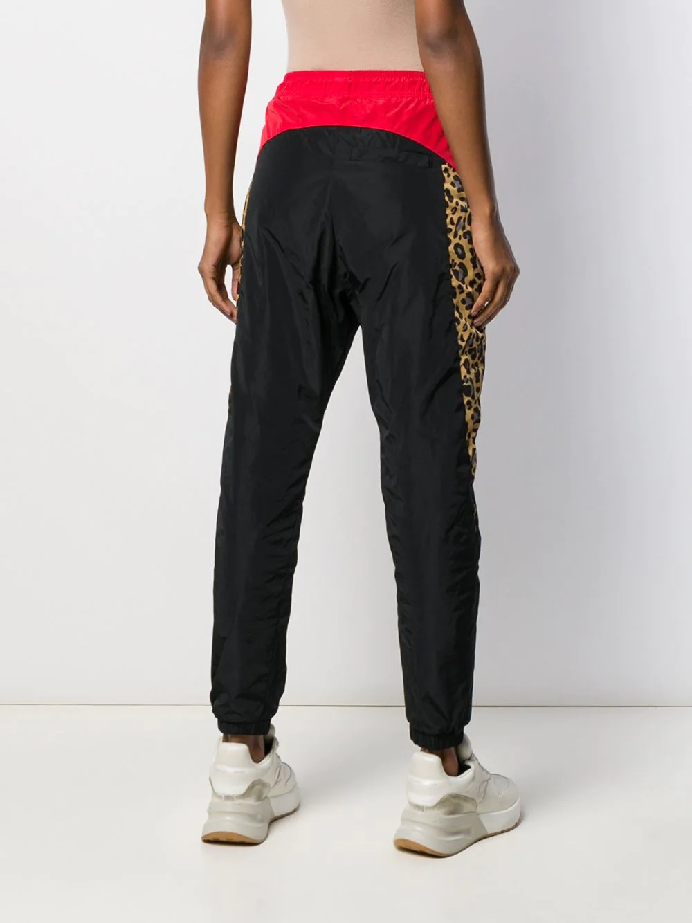 leopard-print track pants - 4