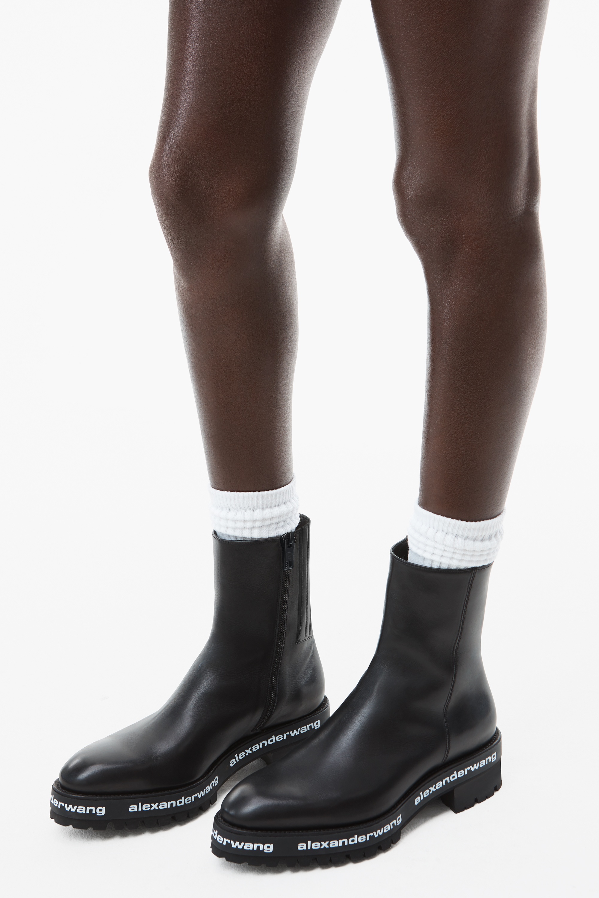 Alexander Wang SANFORD LEATHER BOOT | REVERSIBLE