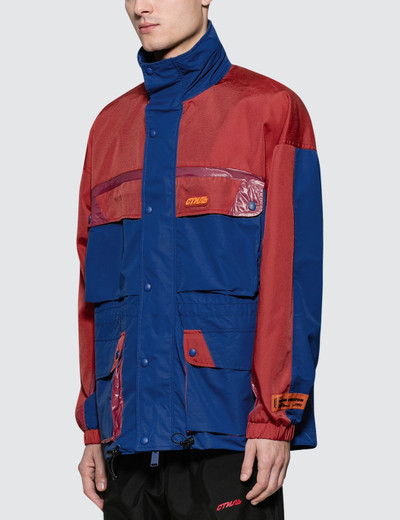 Heron Preston NYLON MULTICOLOR HOODED JACKET outlook