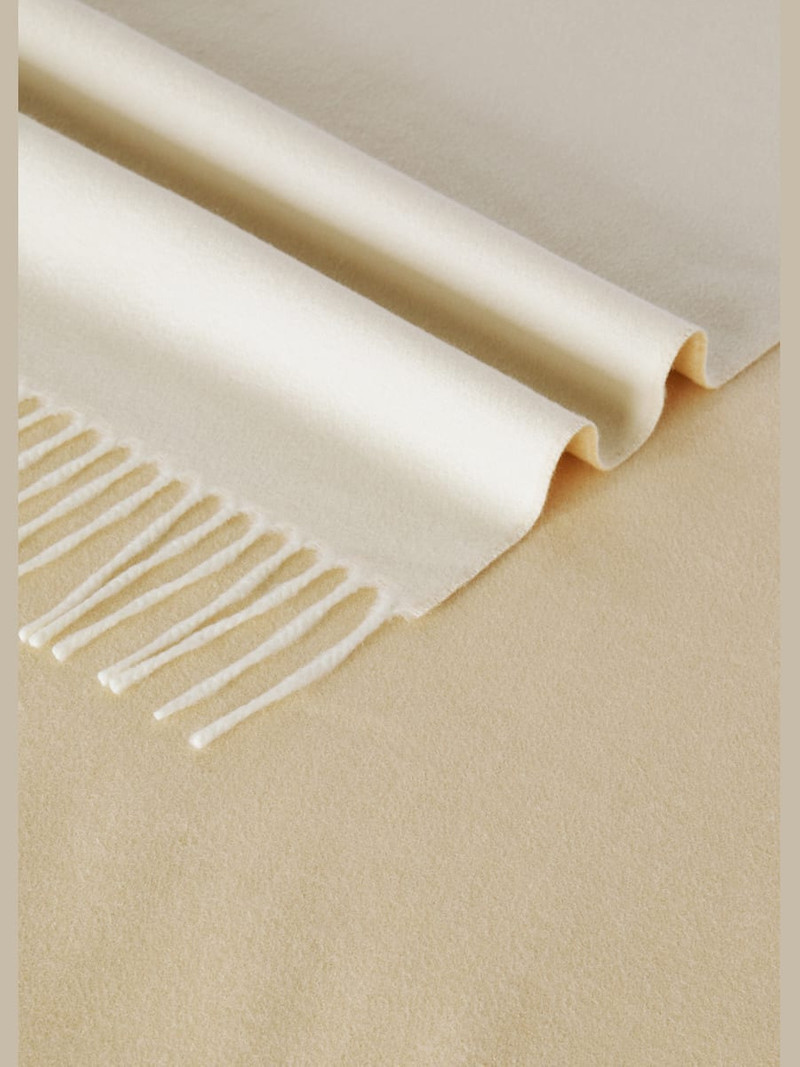 Loro Piana Cashmere Sciarpa Two-Tone Fringe-Trim Scarf outlook