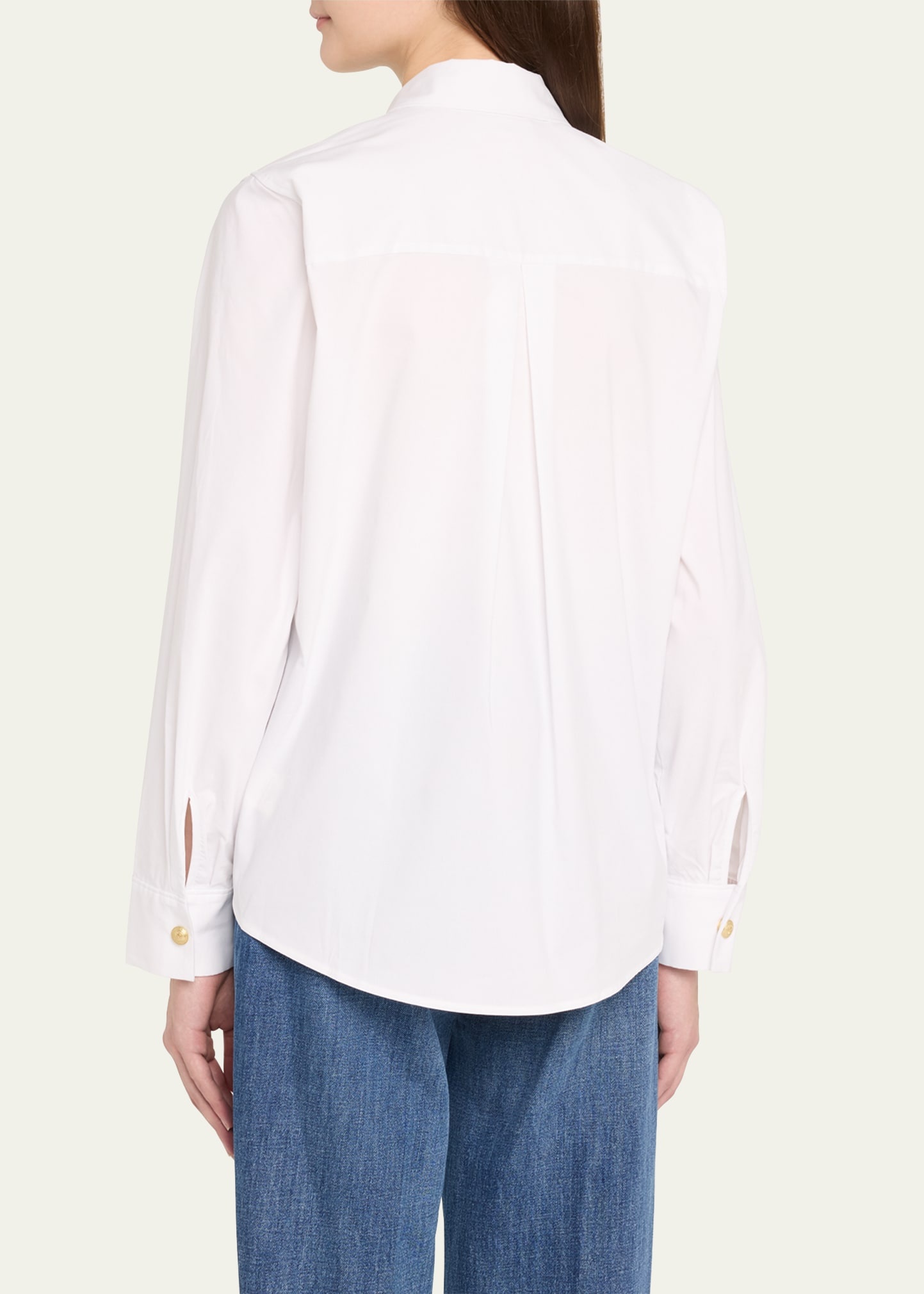 Ellery Button-Front Blouse - 3