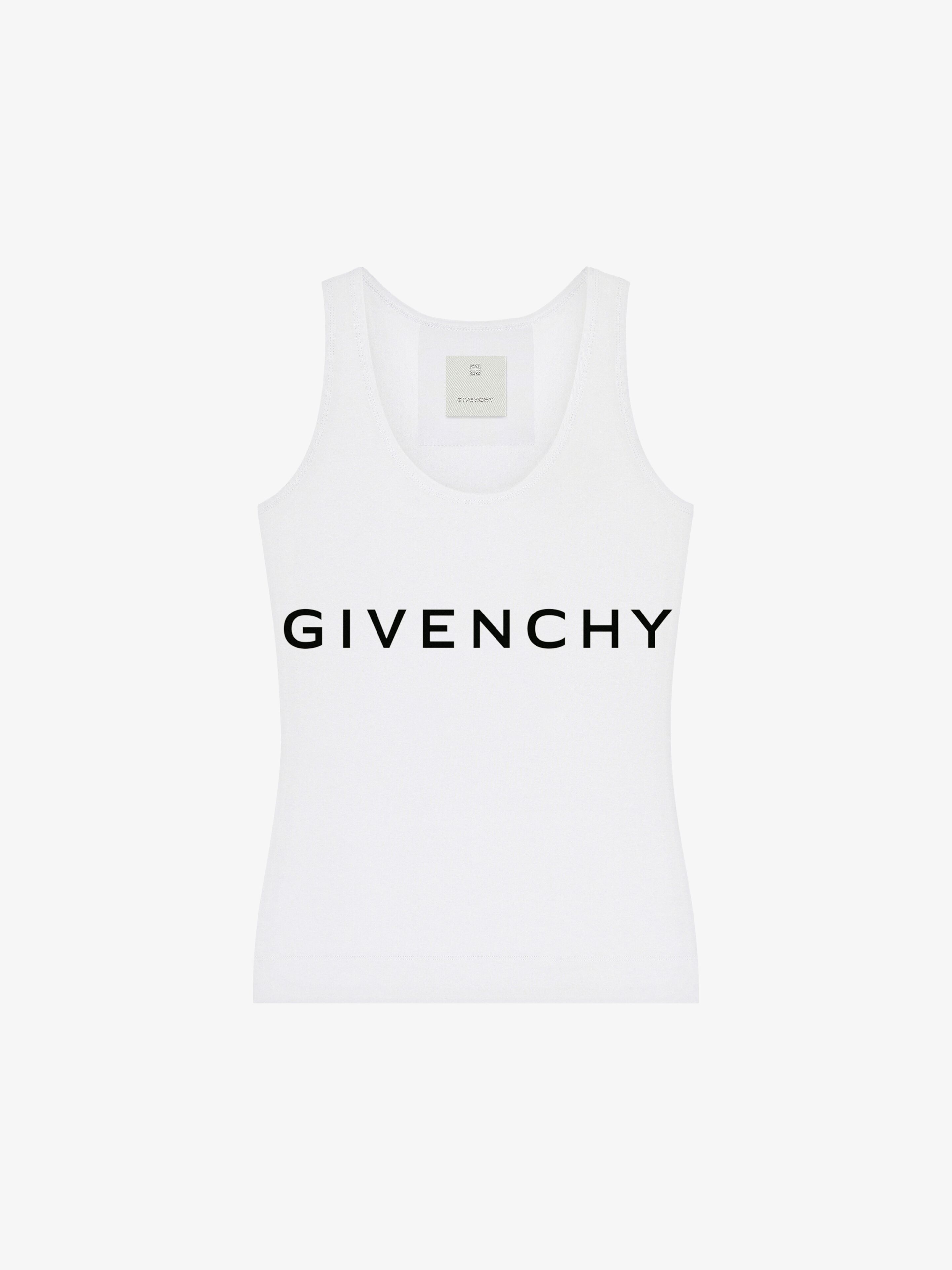 GIVENCHY ARCHETYPE SLIM FIT TANK TOP IN COTTON - 1