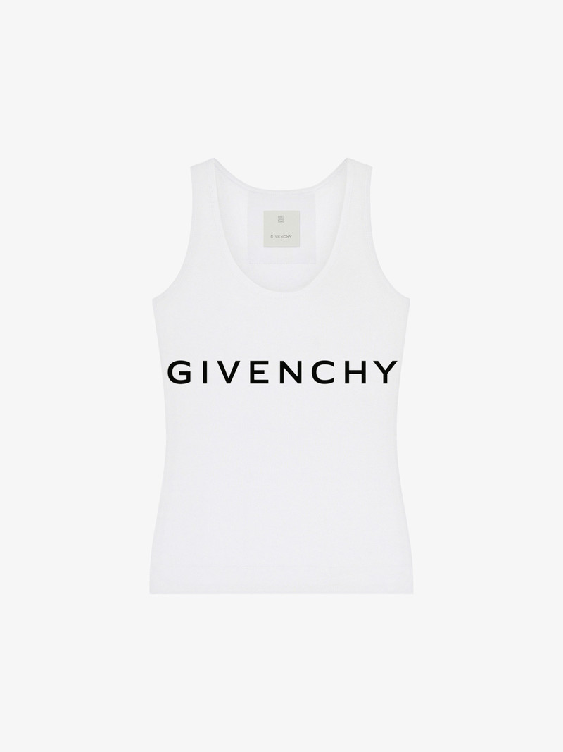 GIVENCHY ARCHETYPE SLIM FIT TANK TOP IN COTTON 1
