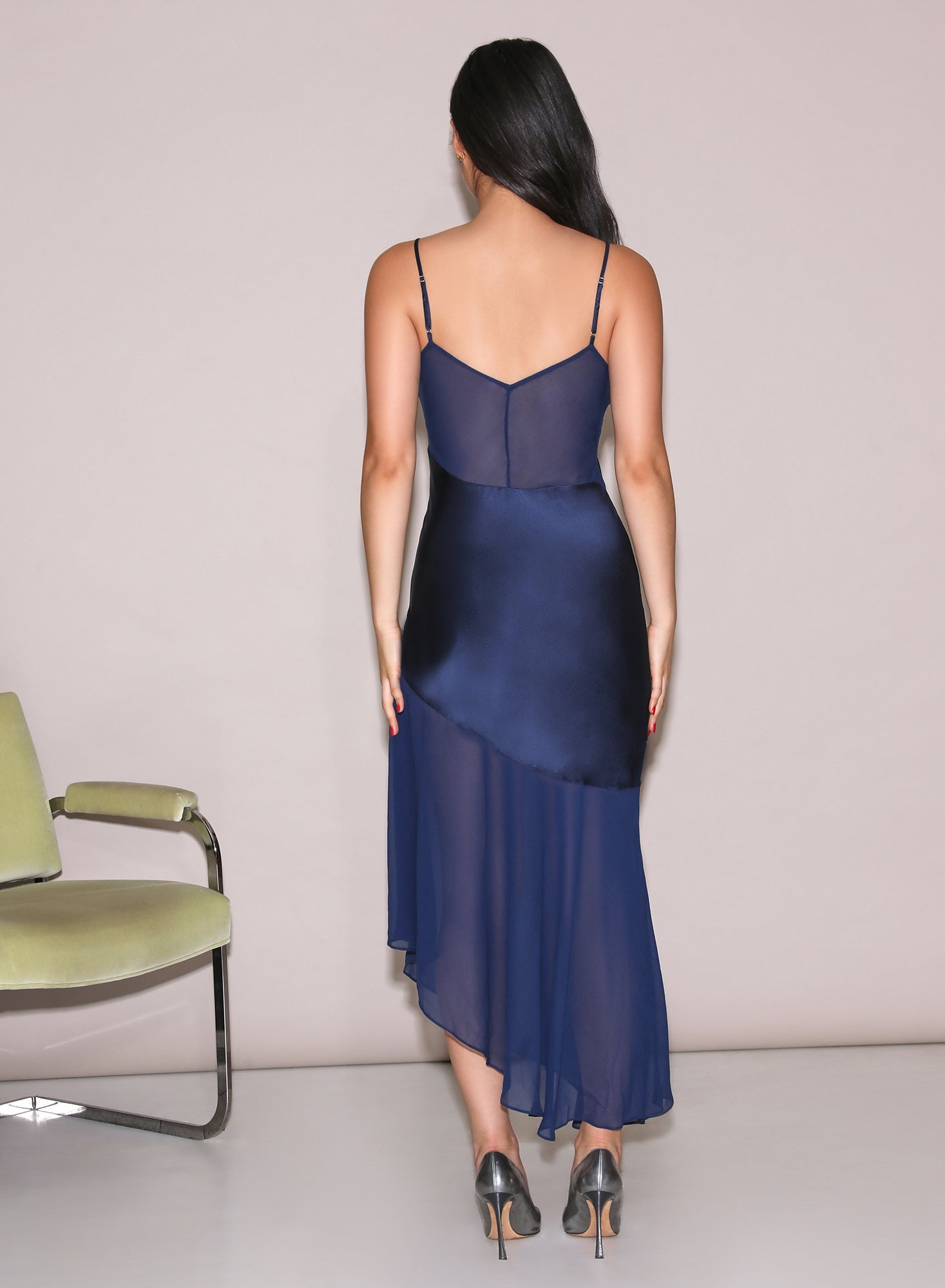 Chiffon & Satin Slip - 7