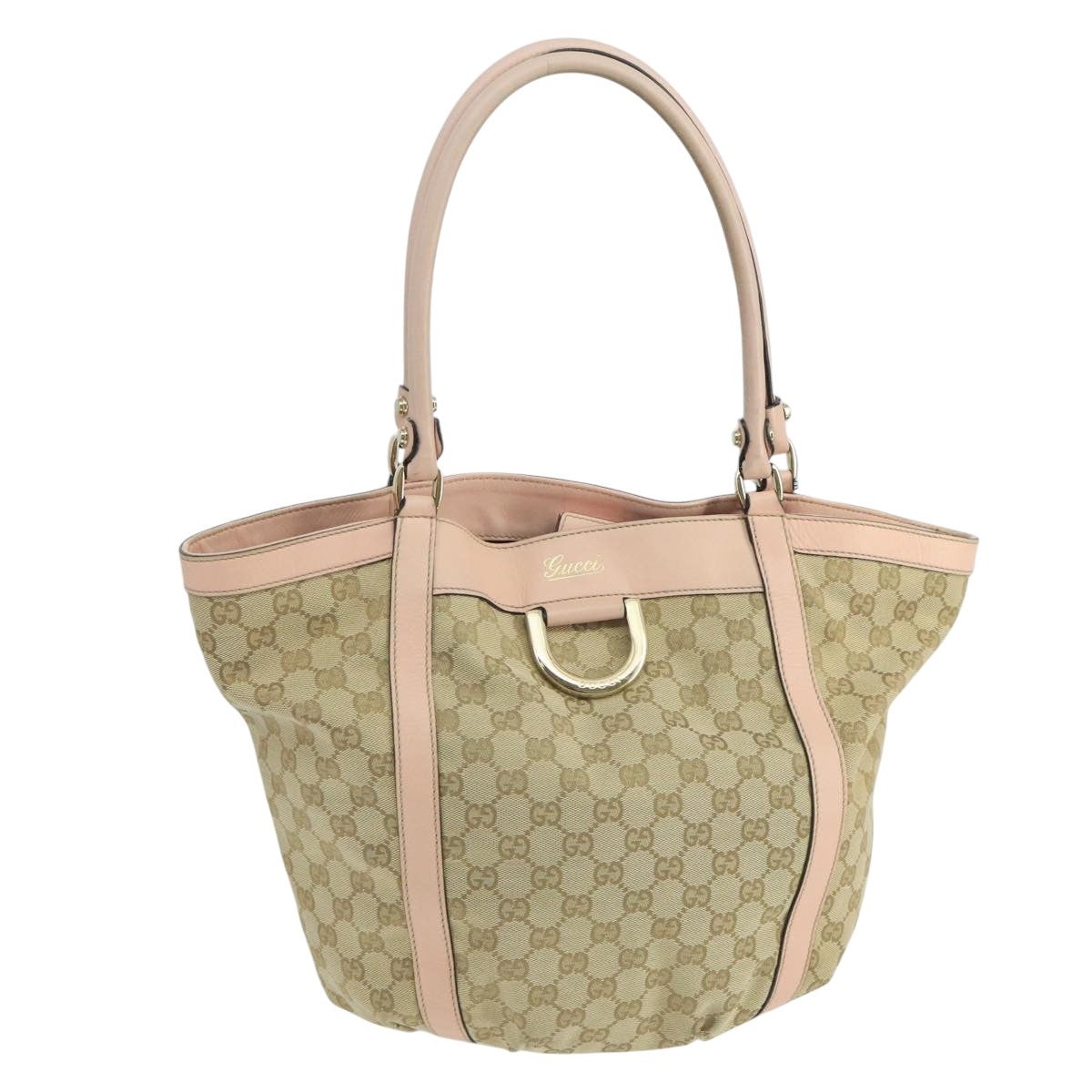 GUCCI GG Canvas Tote Bag Beige - 1