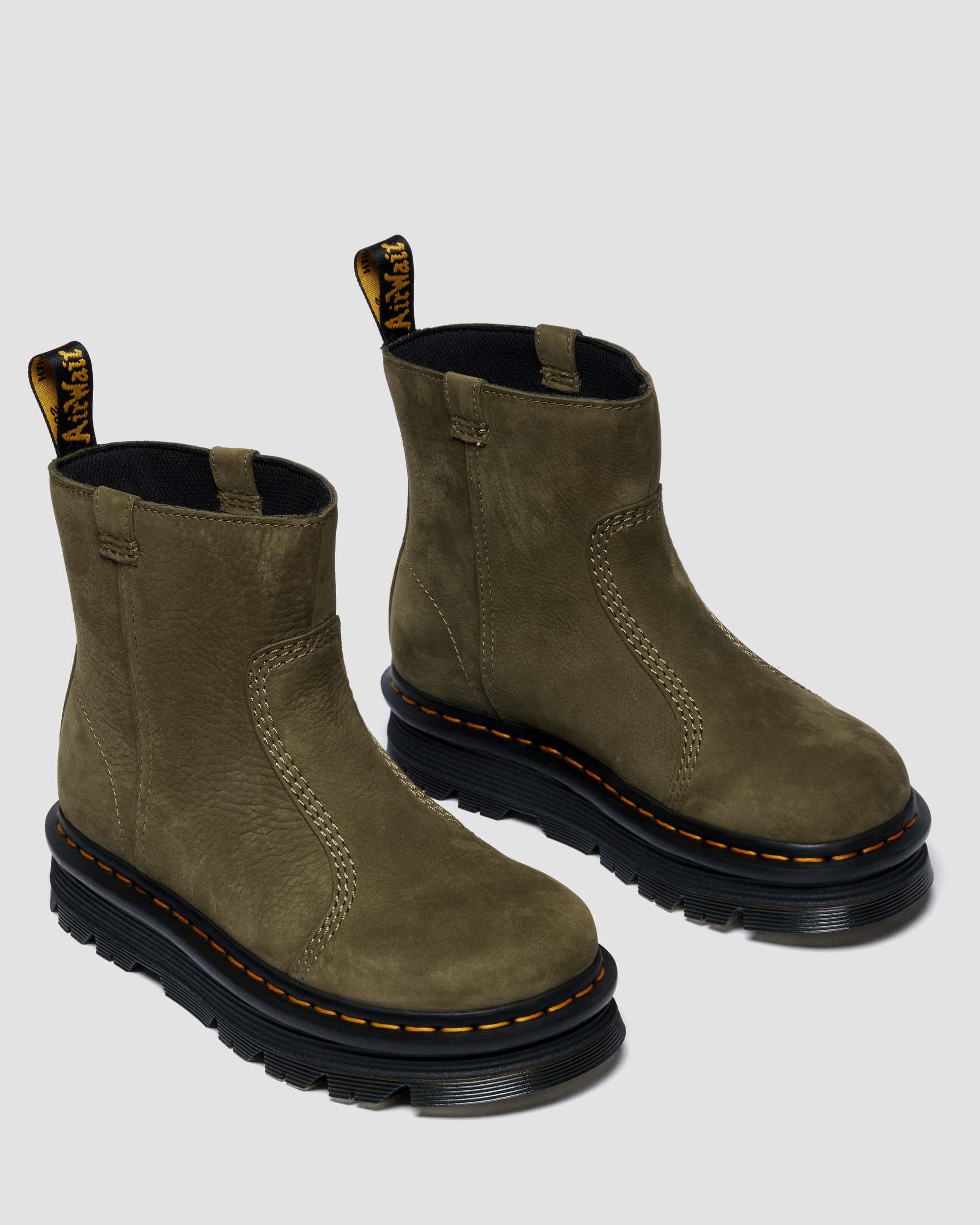 ZEBZAG RIGGER Slip On Nubuck Boots - 4