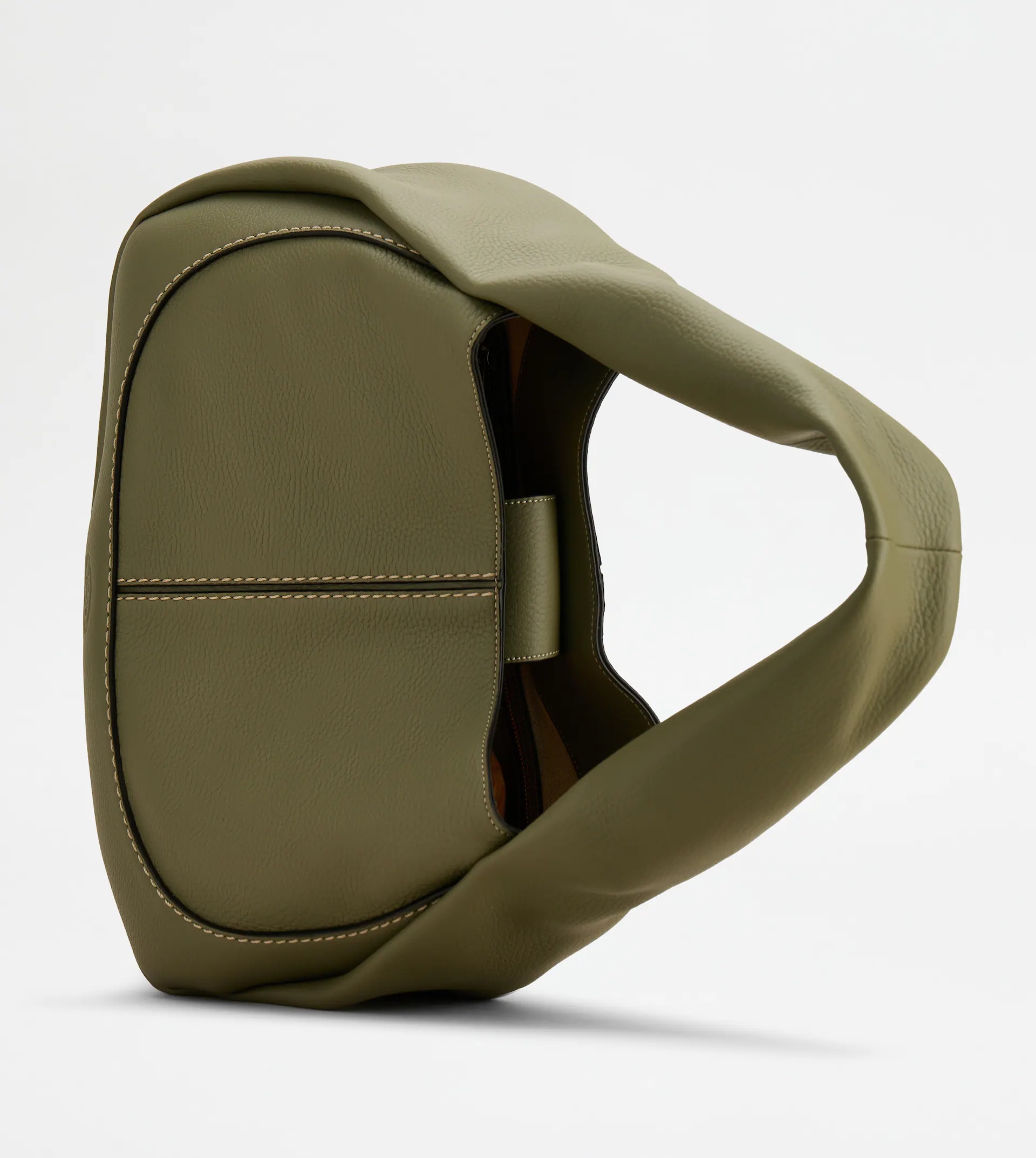 TOD'S SHIRT HOBO BAG MEDIUM - GREEN - 4