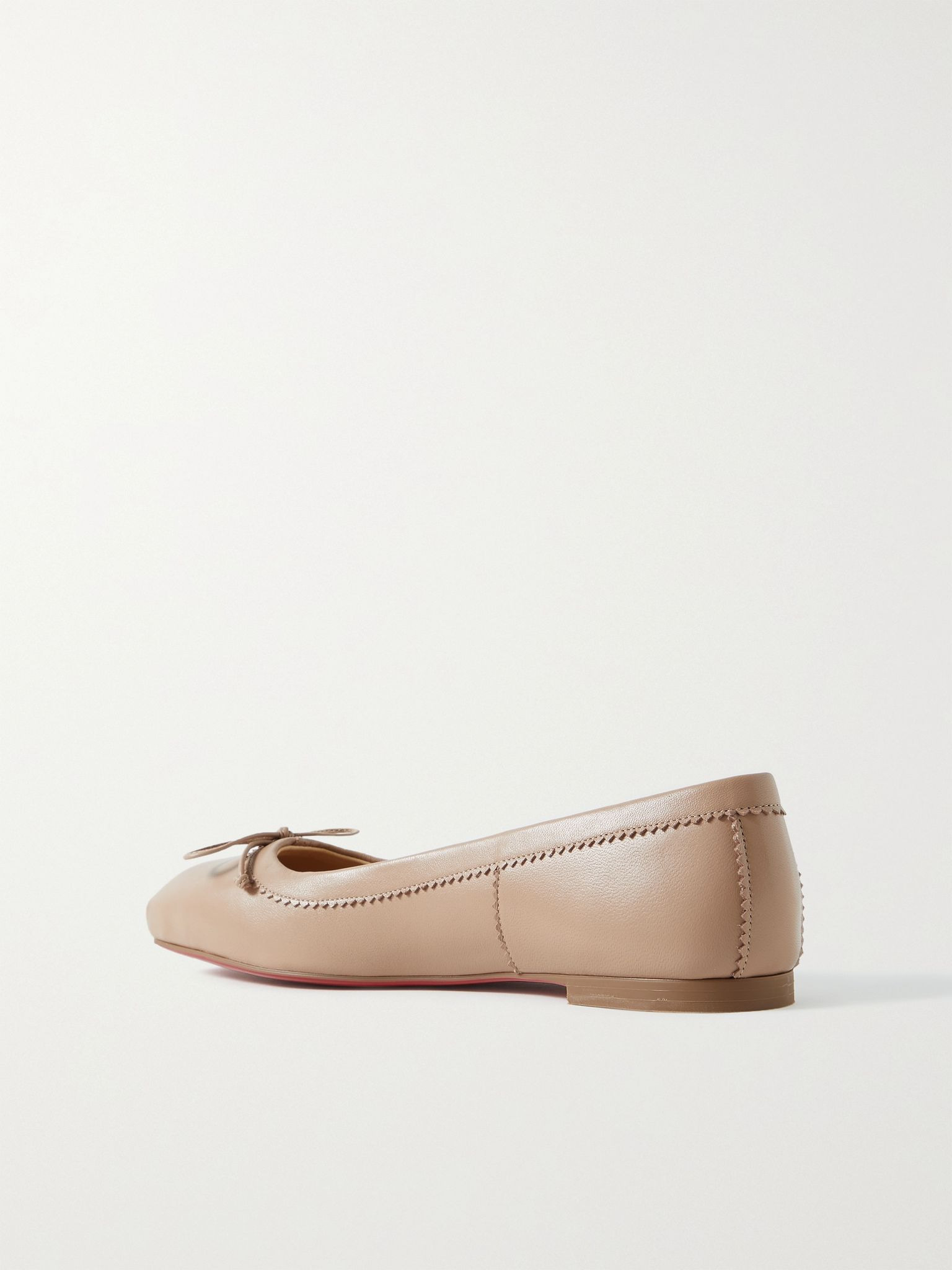 Mamadrague leather ballet flats Sand - 3