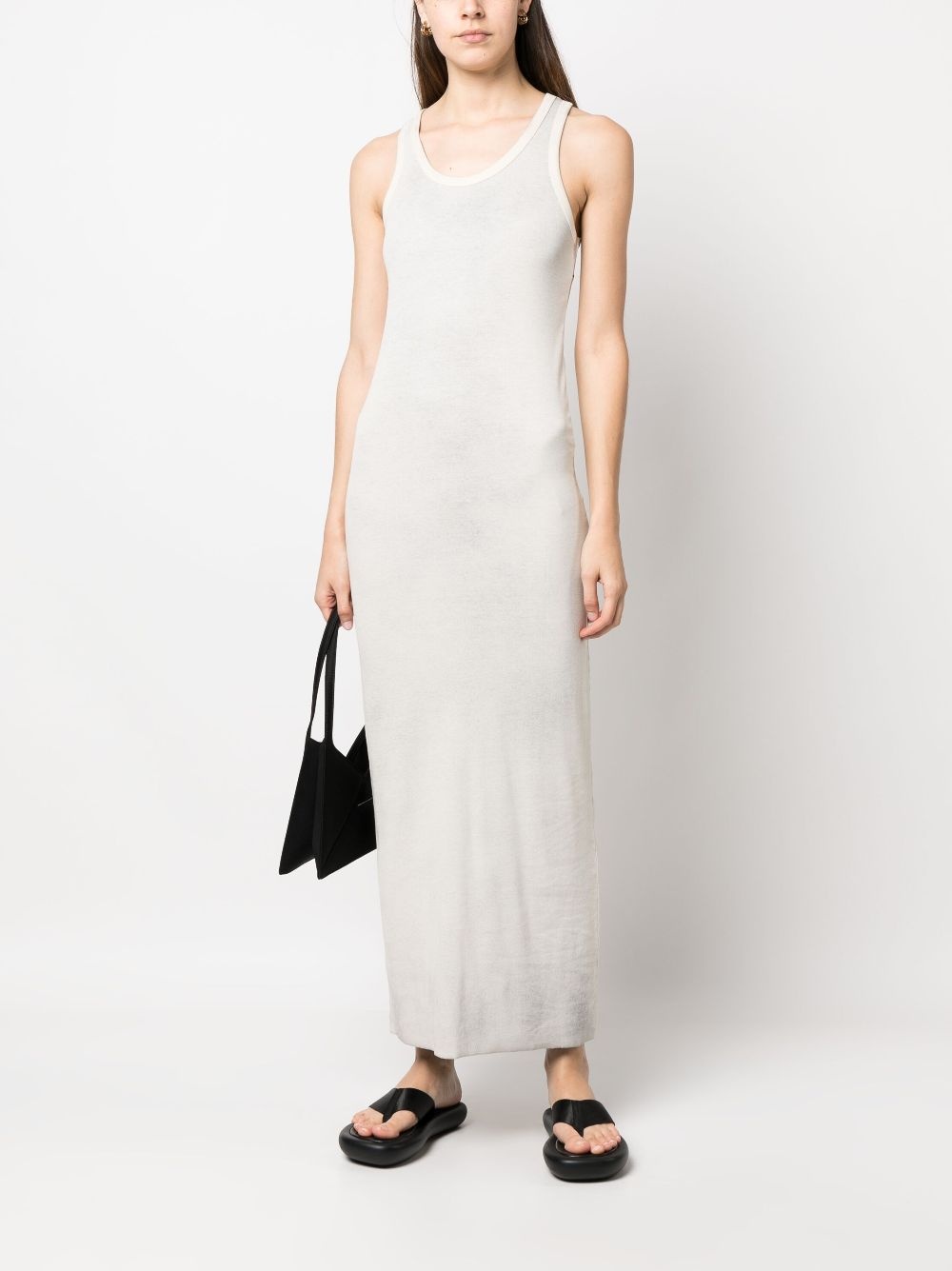 jersey midi dress - 2