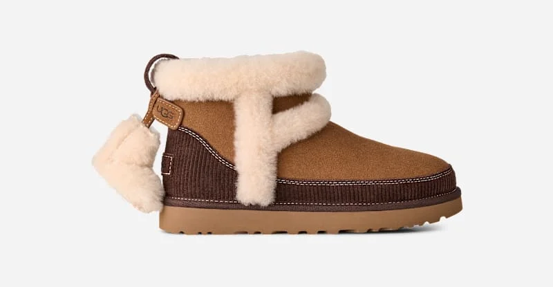 ® Women's Classic Mini Heritage Sheepskin in Chestnut - 1