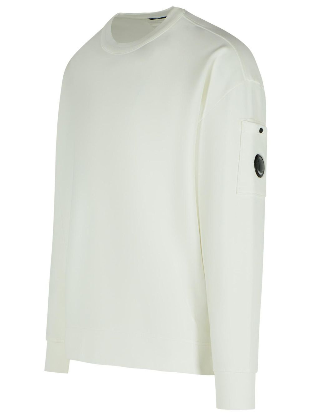 lens-detail crew-neck sweatshirt - 3