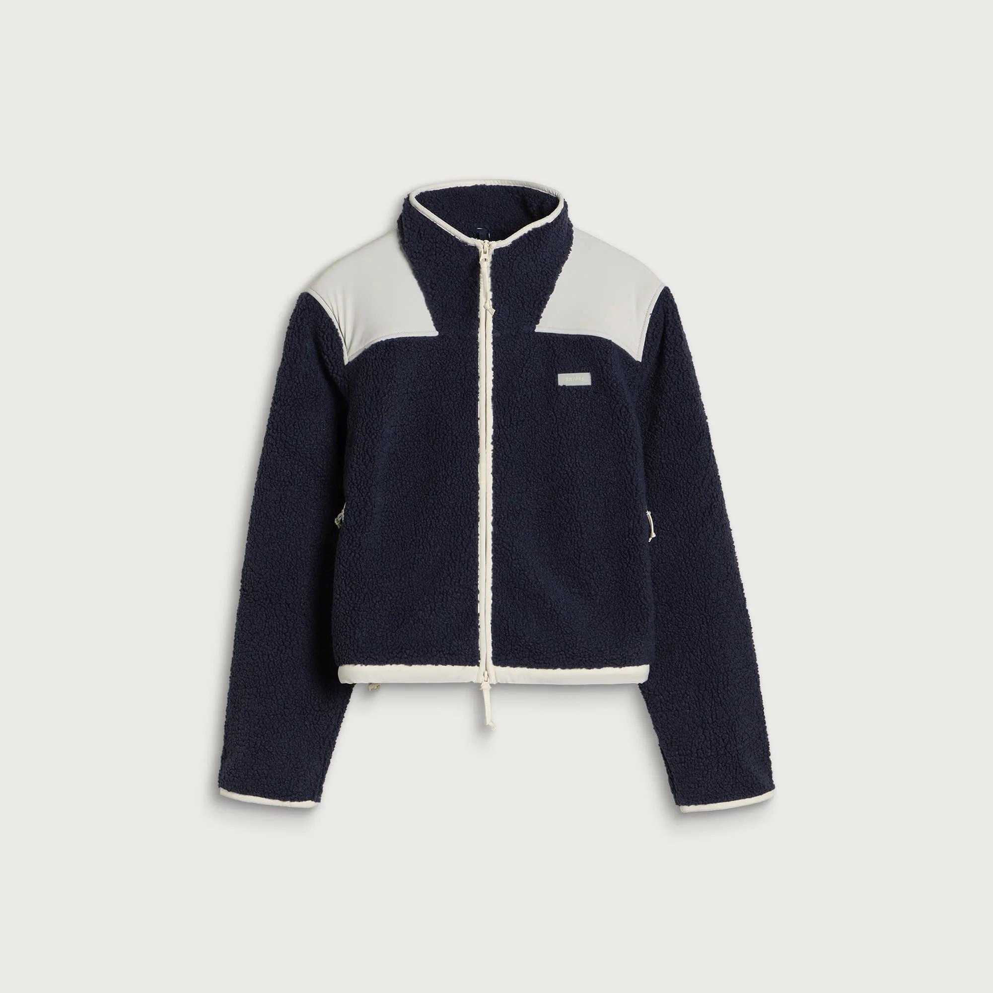 SKIMS Teddy Boxy Zip Up Jacket - 1
