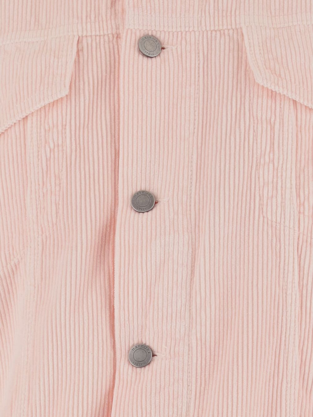 corduroy button-up jacket - 3