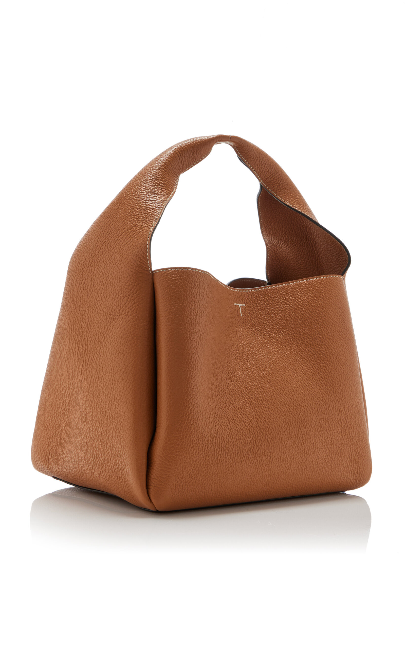 Leather Bucket Bag brown - 5