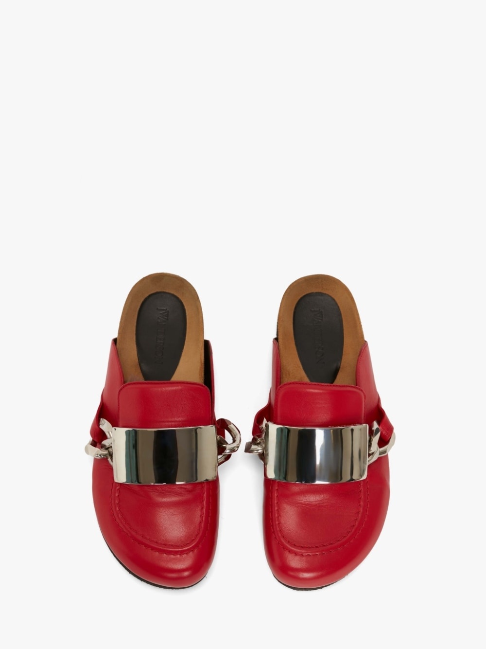 GOURMET CHAIN LOAFER MULES - 4