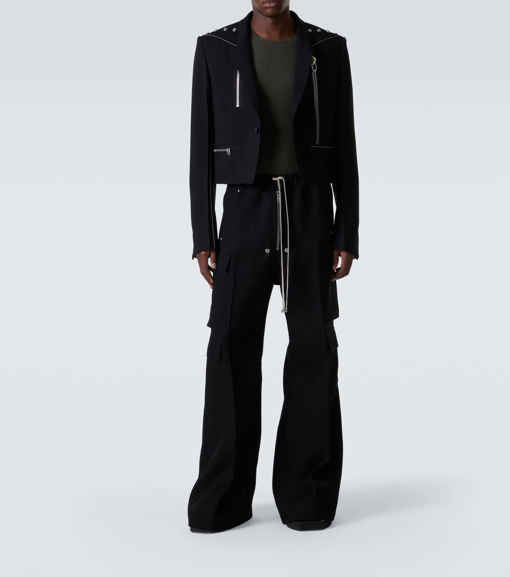 Cargobelas virgin wool cargo pants - 2