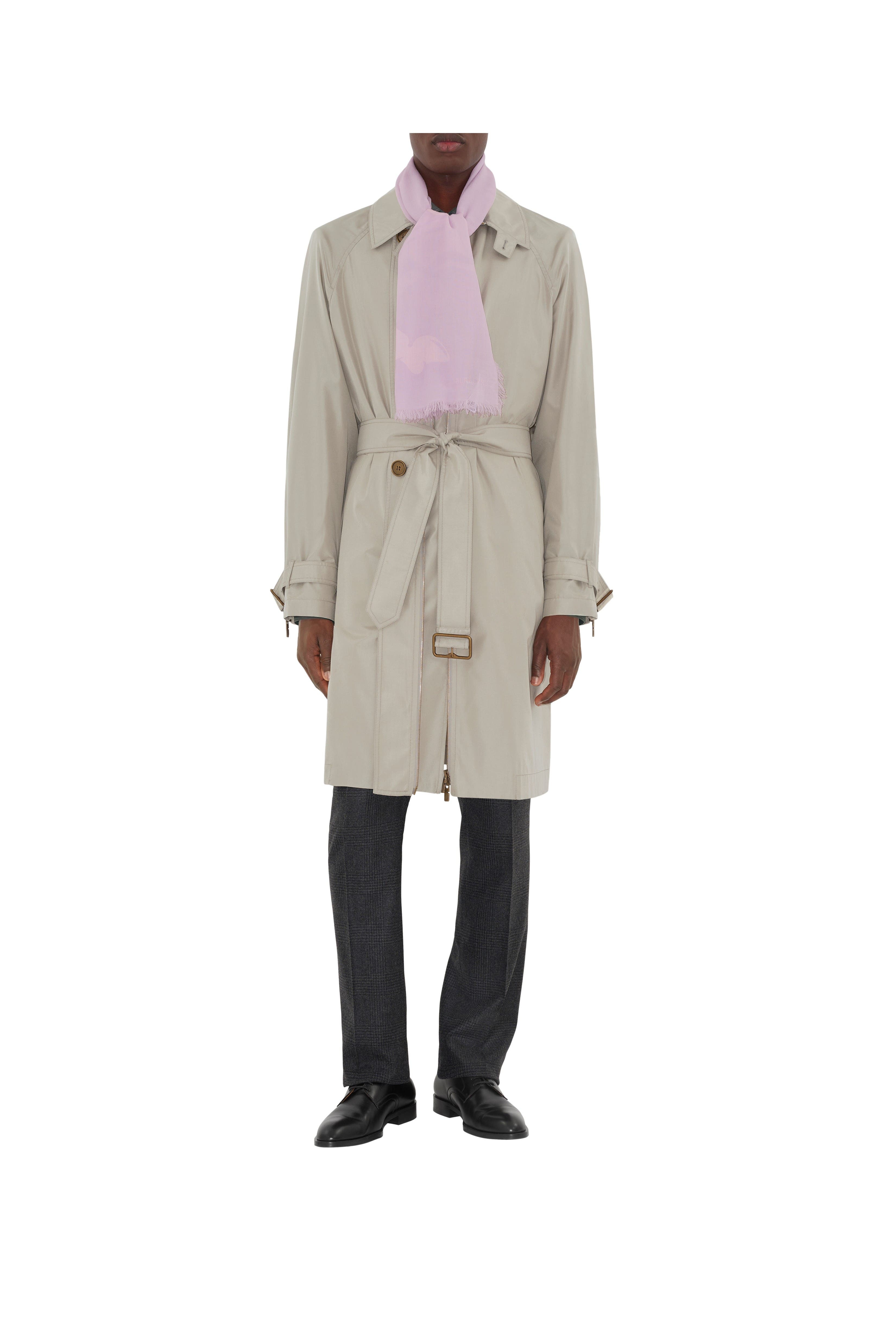burberry Wide EKD Wool Scarf in Fondant at Nordstrom - 5