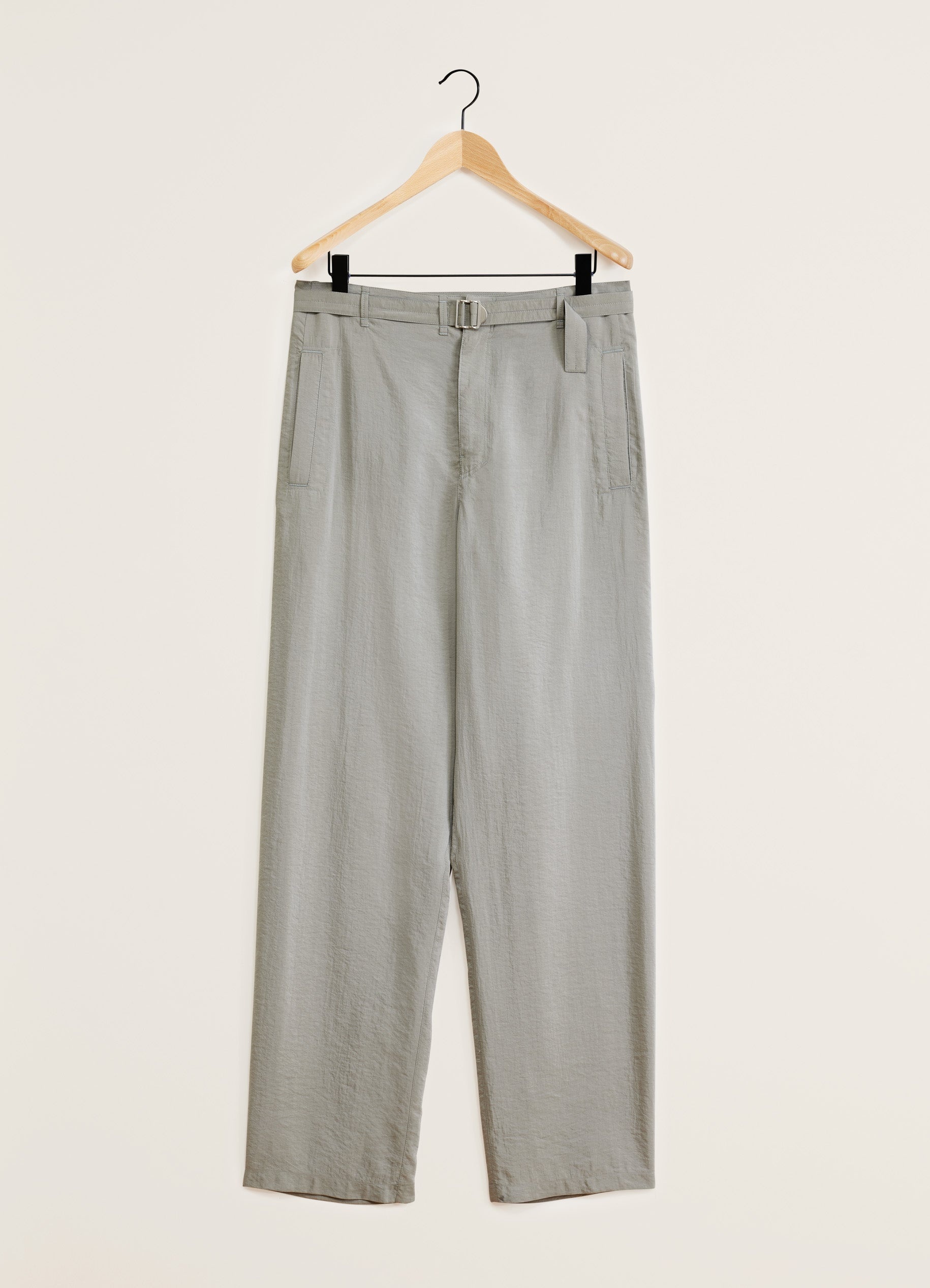 Lemaire SEAMLESS BELTED PANTS | REVERSIBLE