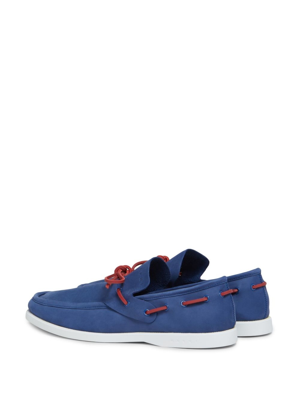 slip-on leather loafers - 3