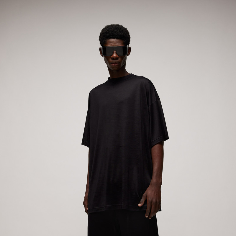 Oversize light silk jersey T-shirt 4