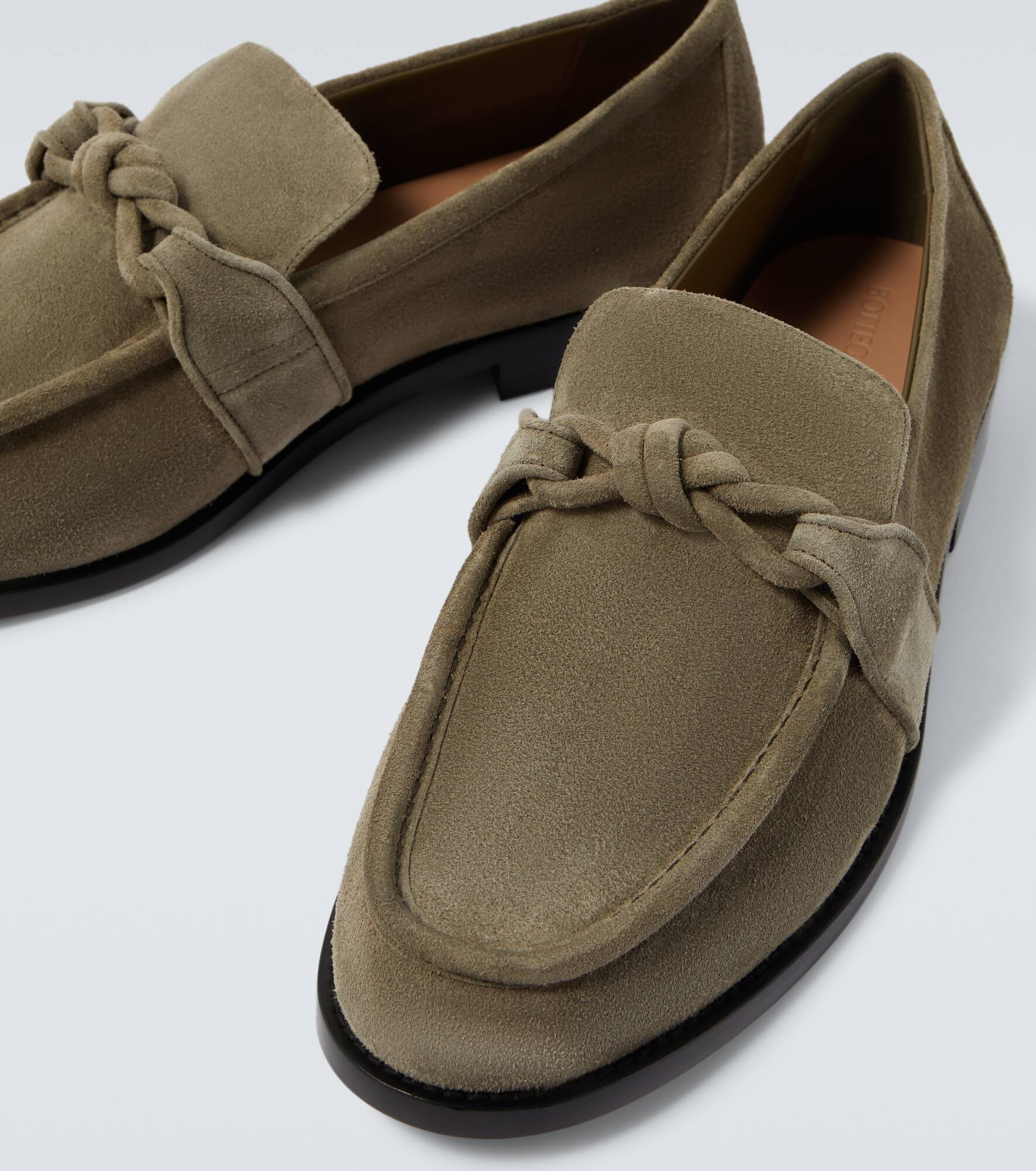 Astaire Knot suede loafers - 3