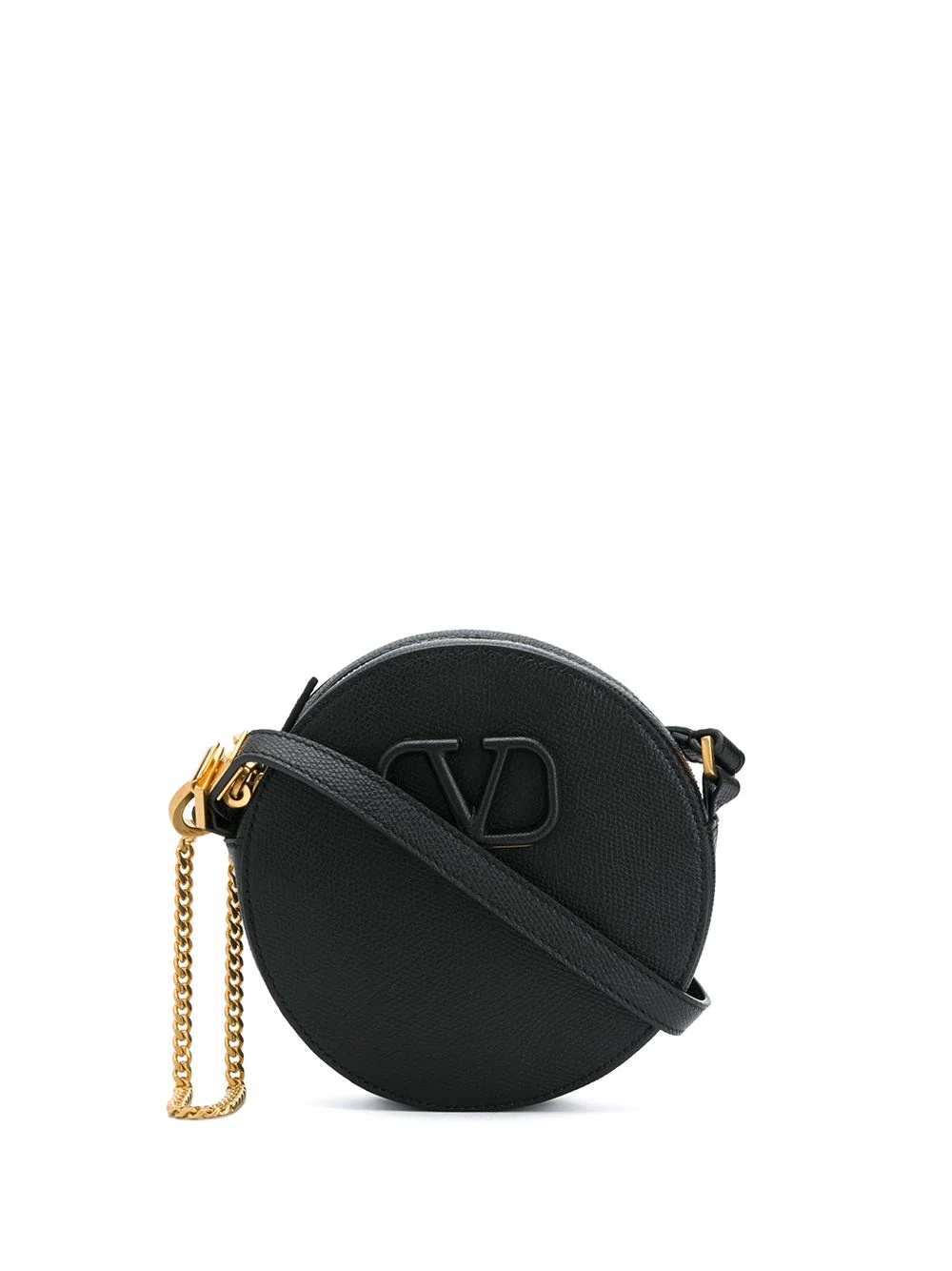 round VSLING leather bag - 1