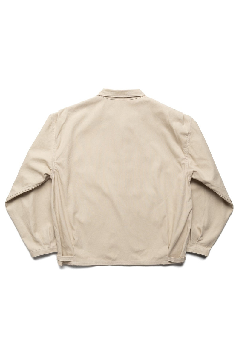 Kapital Water Repellent Canvas ZIP-UP KAYAK PAW-PAW Blouson - Beige outlook
