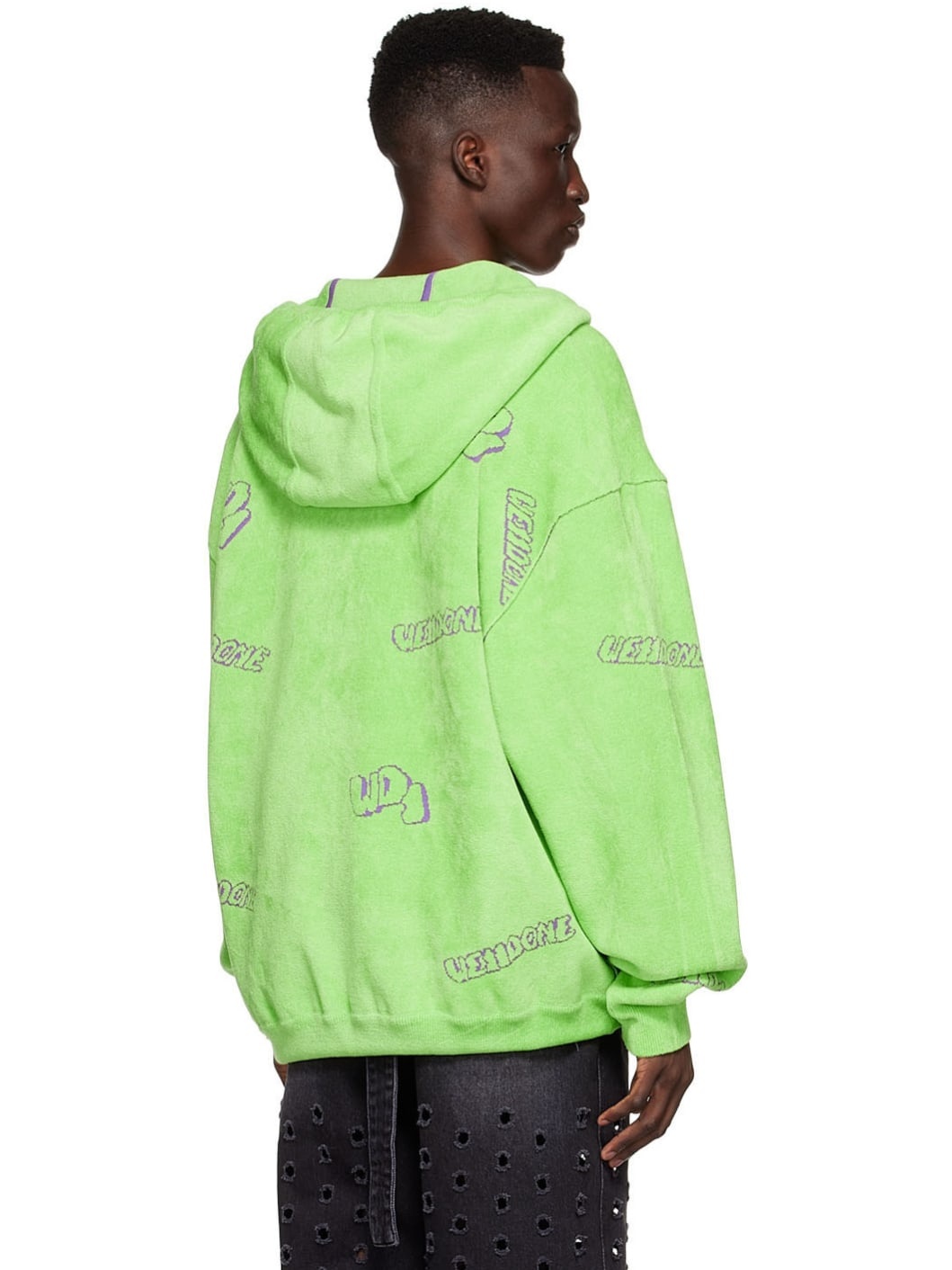Green Viscose Jacket - 3