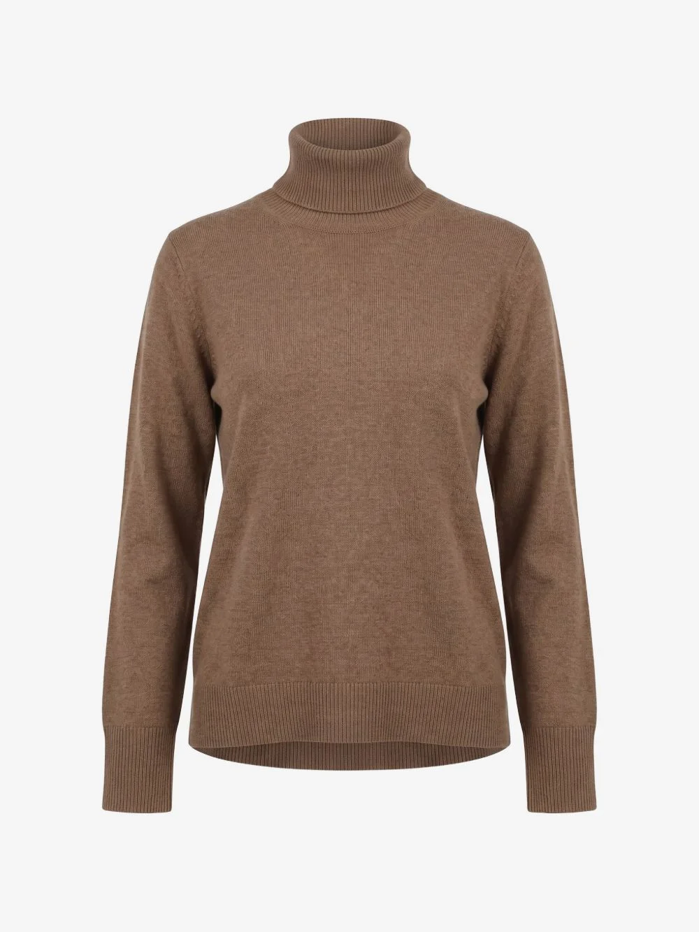 elbow-patch roll-neck sweater - 1
