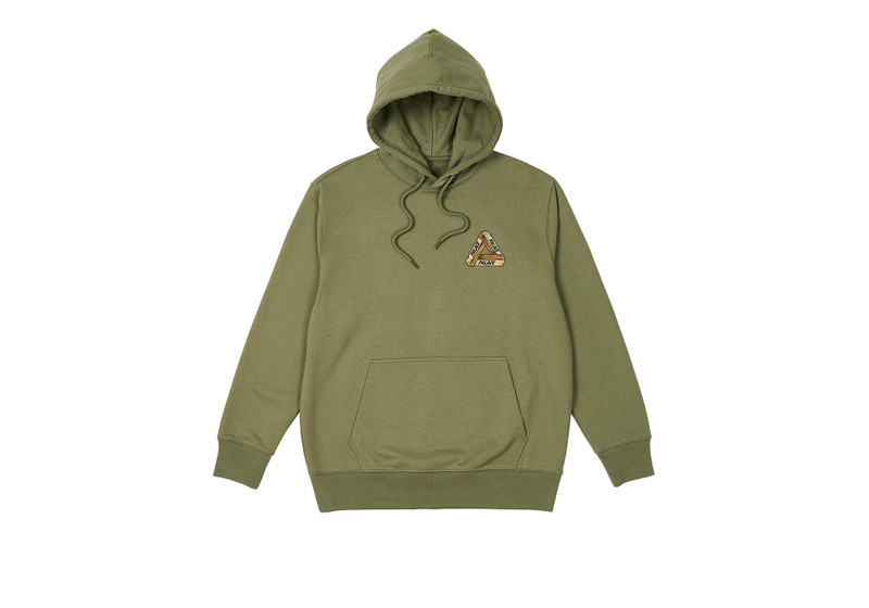 PALACE REAPER HOOD THE DEEP GREEN outlook