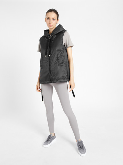 Max Mara GREENGO Water-resistant technical canvas gilet outlook