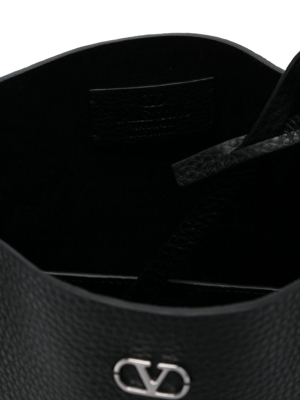 studded leather tote bag - 5