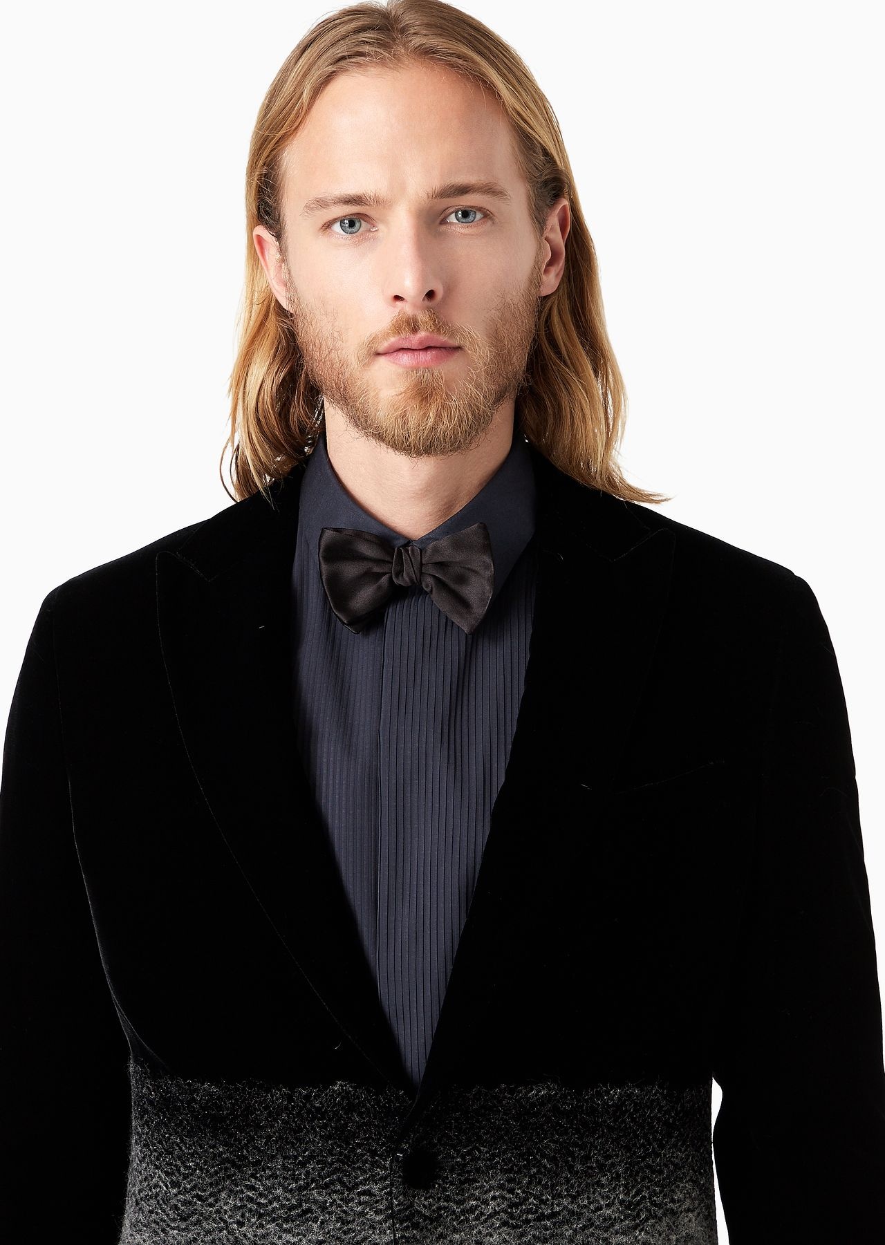 Pure silk knotted bow tie - 3