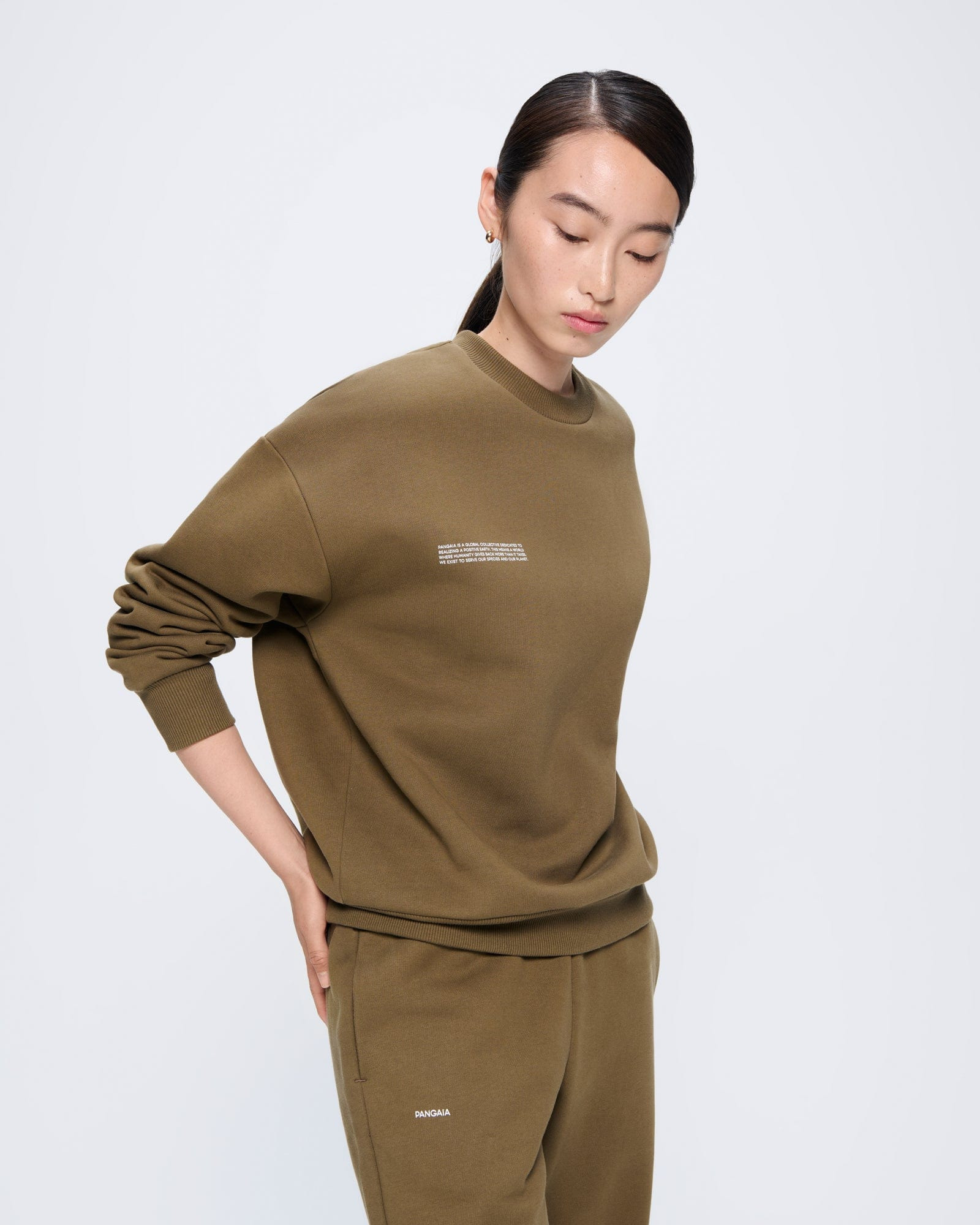 Womens 365 Heavyweight Sweatshirt - Soil Brown - 2