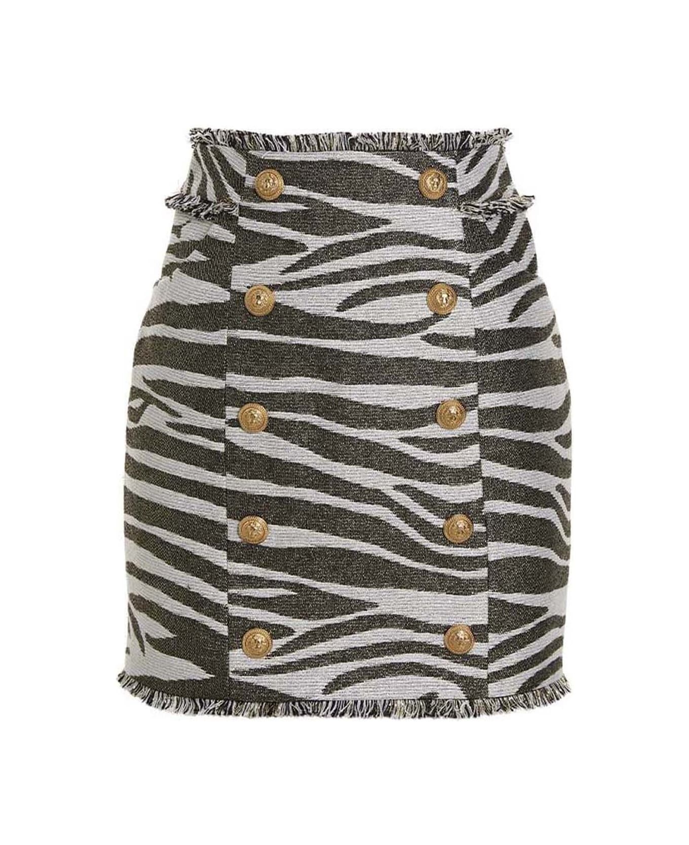 'lurex Zebra' Skirt - 1