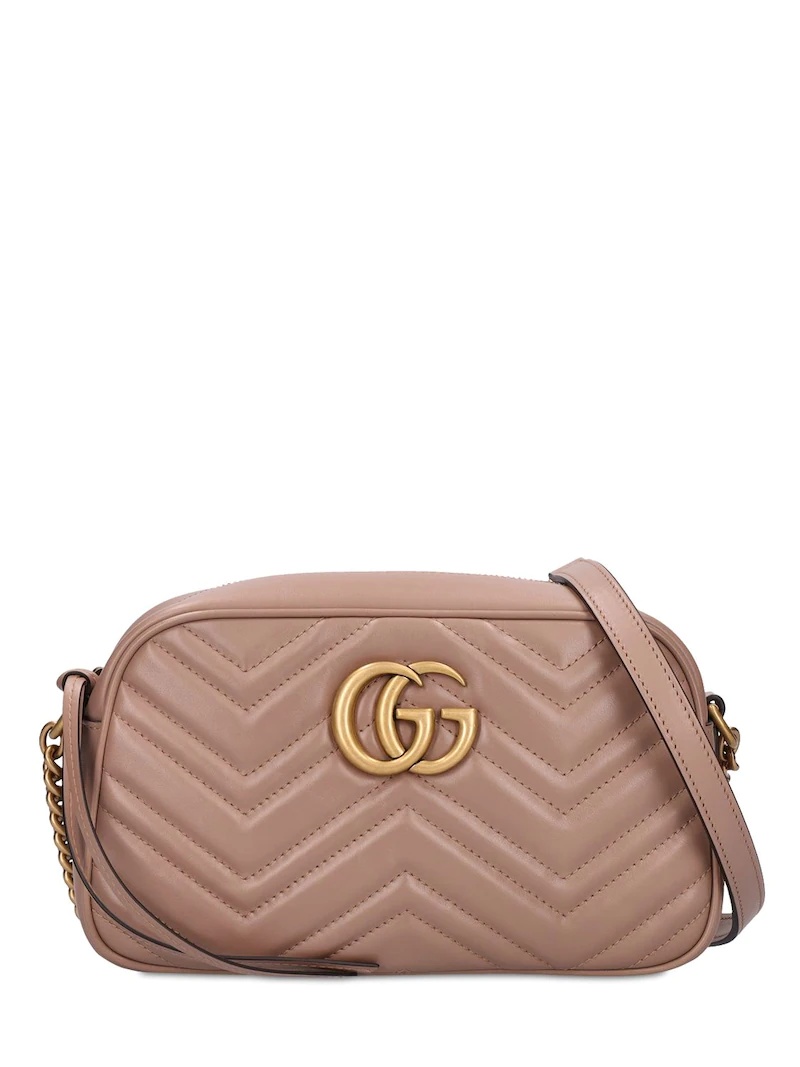 GG MARMONT LEATHER CAMERA BAG - 1