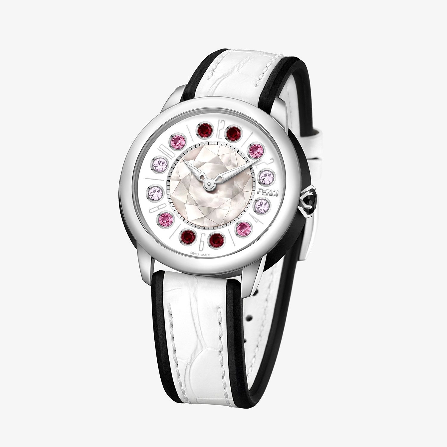 38 mm - Watch with rotating precious stones - 2